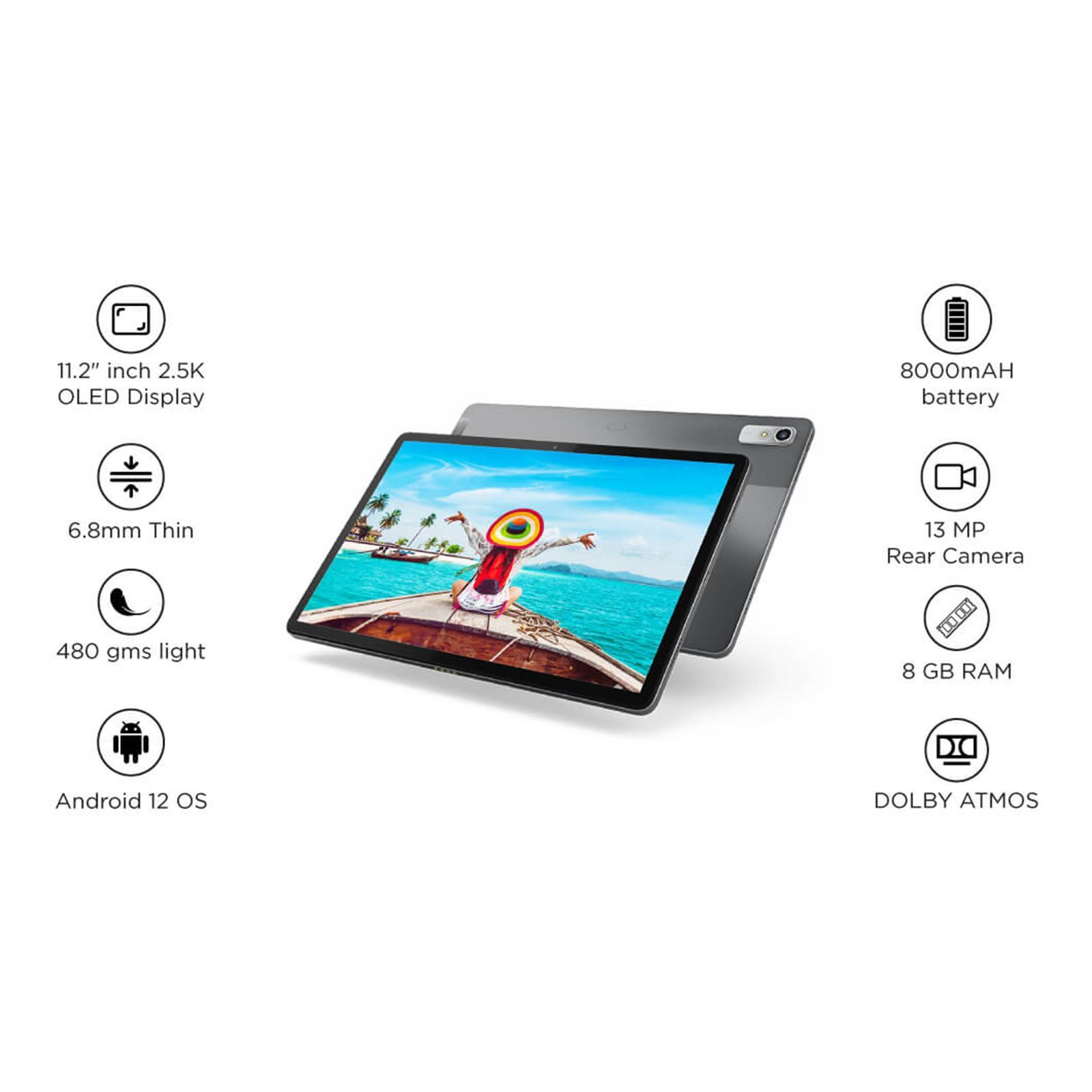 Lenovo M10 Wi-Fi+4G Android Tablet (10.3 Inch, 4GB RAM, 128GB ROM, Platinum Grey)_7