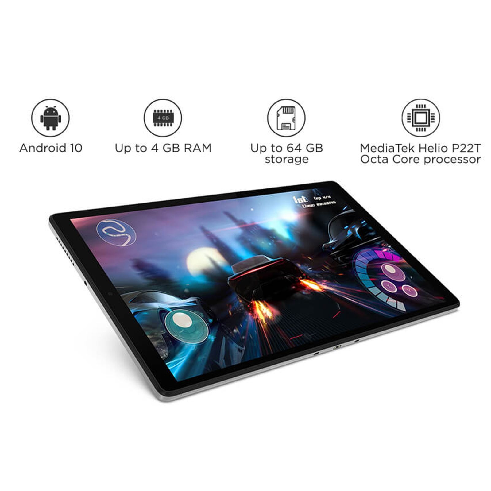 Lenovo Tab M10 HD (2nd Gen) Wi-Fi+4G Android Tablet (10.1 Inch, 4GB RAM, 64GB ROM, Iron Grey)_5