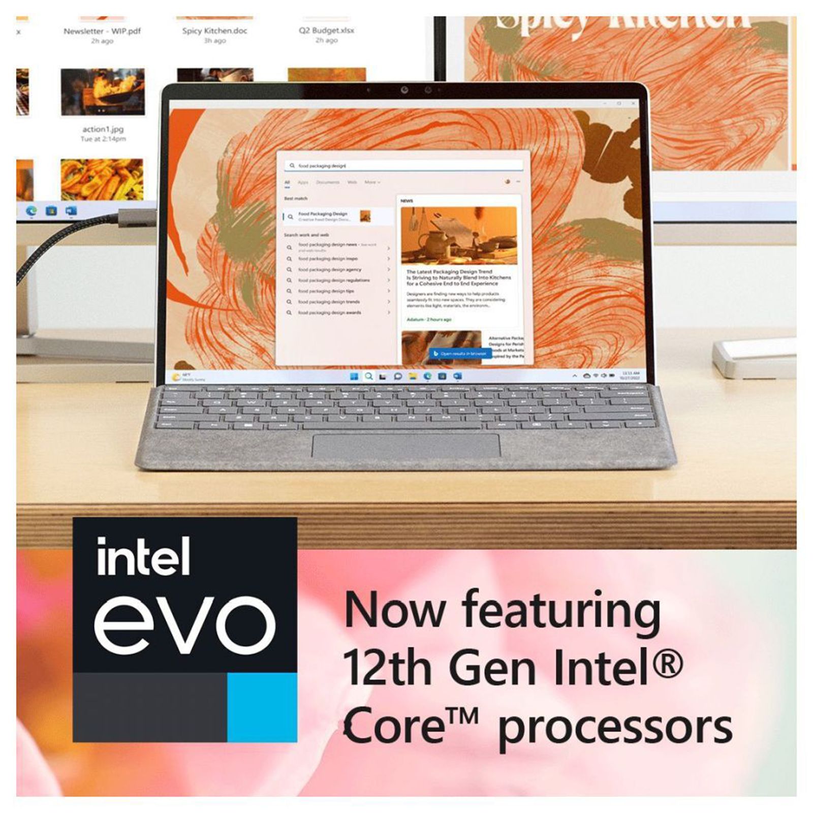 Microsoft Surface Pro 9 Wi-Fi Windows Tablet (13 Inch, 8GB RAM, 128GB ROM, Platinum)_5