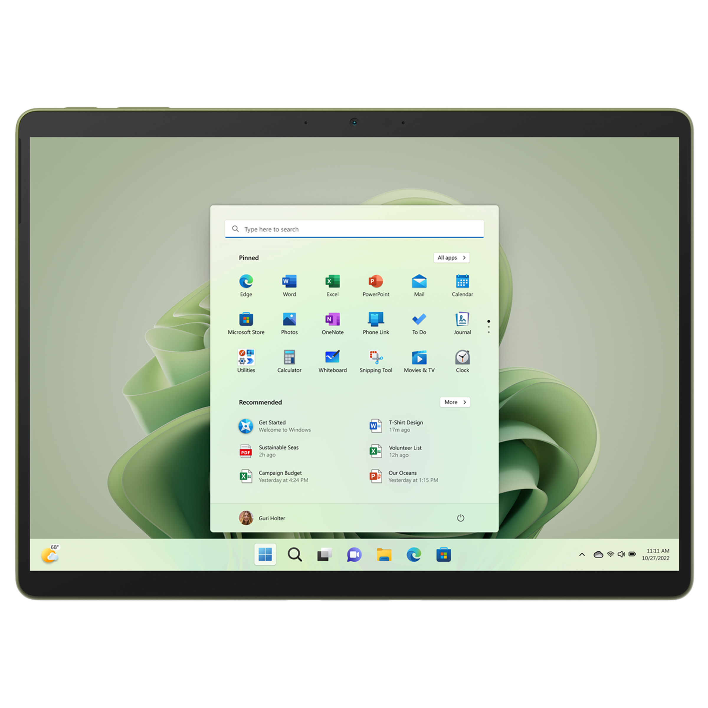 Microsoft Surface Pro 9 Wi-Fi Windows Tablet (13 Inch, 8GB RAM, 256GB ROM, Forest) Microsoft Surface Pro 9 Wi-Fi Windows Tablet (13 Inch, 8GB RAM, 256GB ROM, Forest)_1
