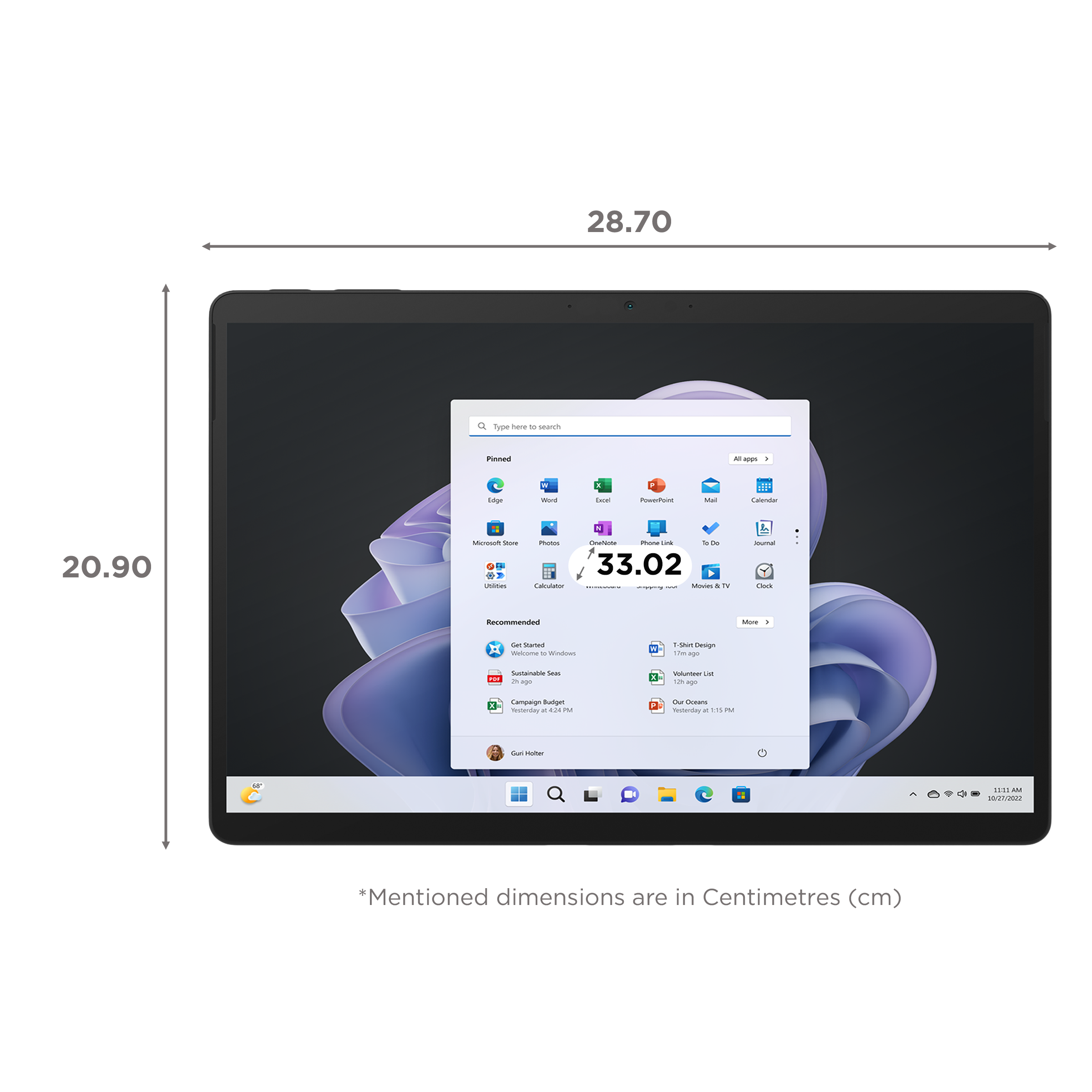 Microsoft Surface Pro 9 Wi-Fi Windows Tablet (13 Inch, 32GB RAM, 1TB ROM, Platinum) Microsoft Surface Pro 9 Wi-Fi Windows Tablet (13 Inch, 32GB RAM, 1TB ROM, Platinum)_2