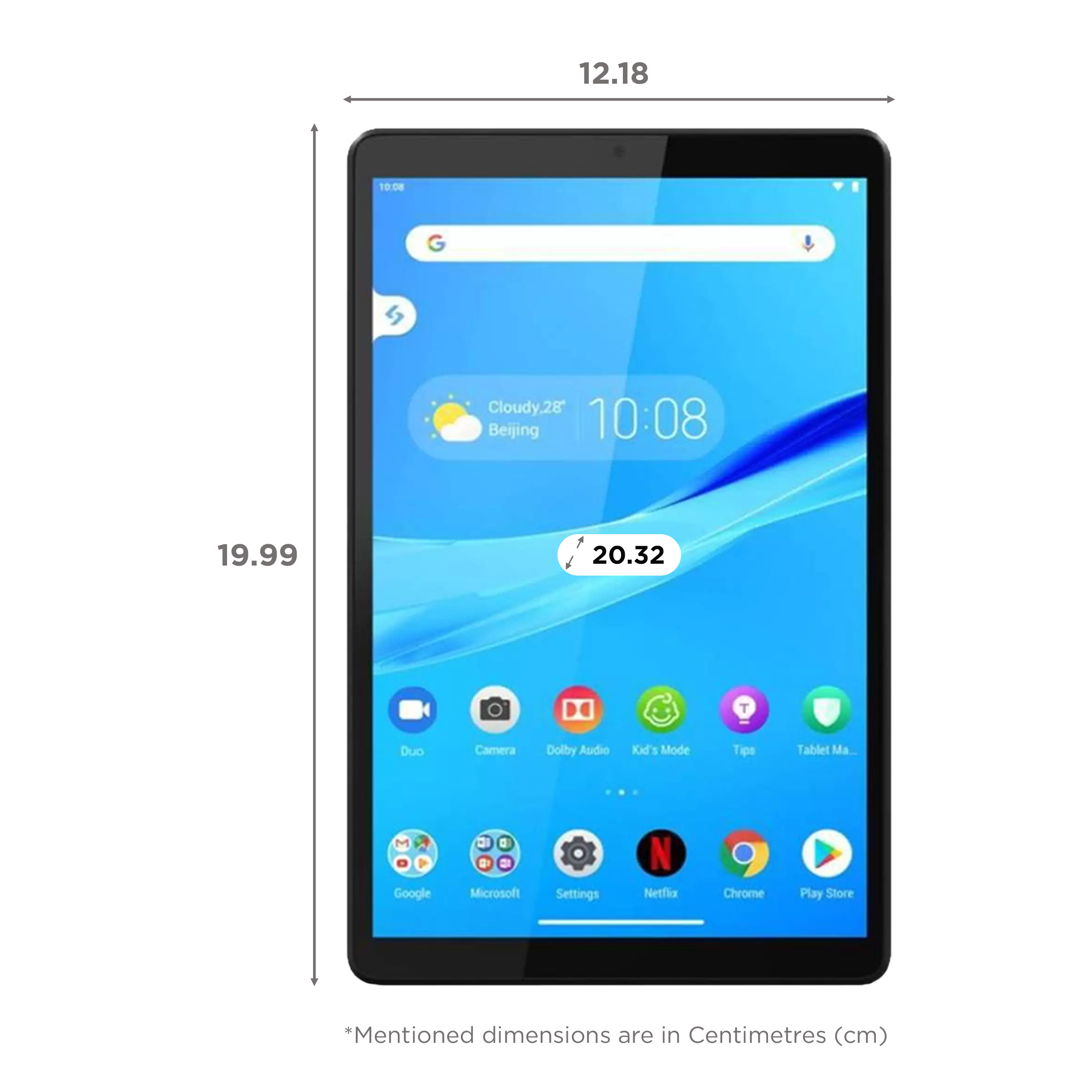 Lenovo M8 Wi-Fi Android Tablet (8 Inch, 3GB RAM, 32GB ROM, Grey)_2