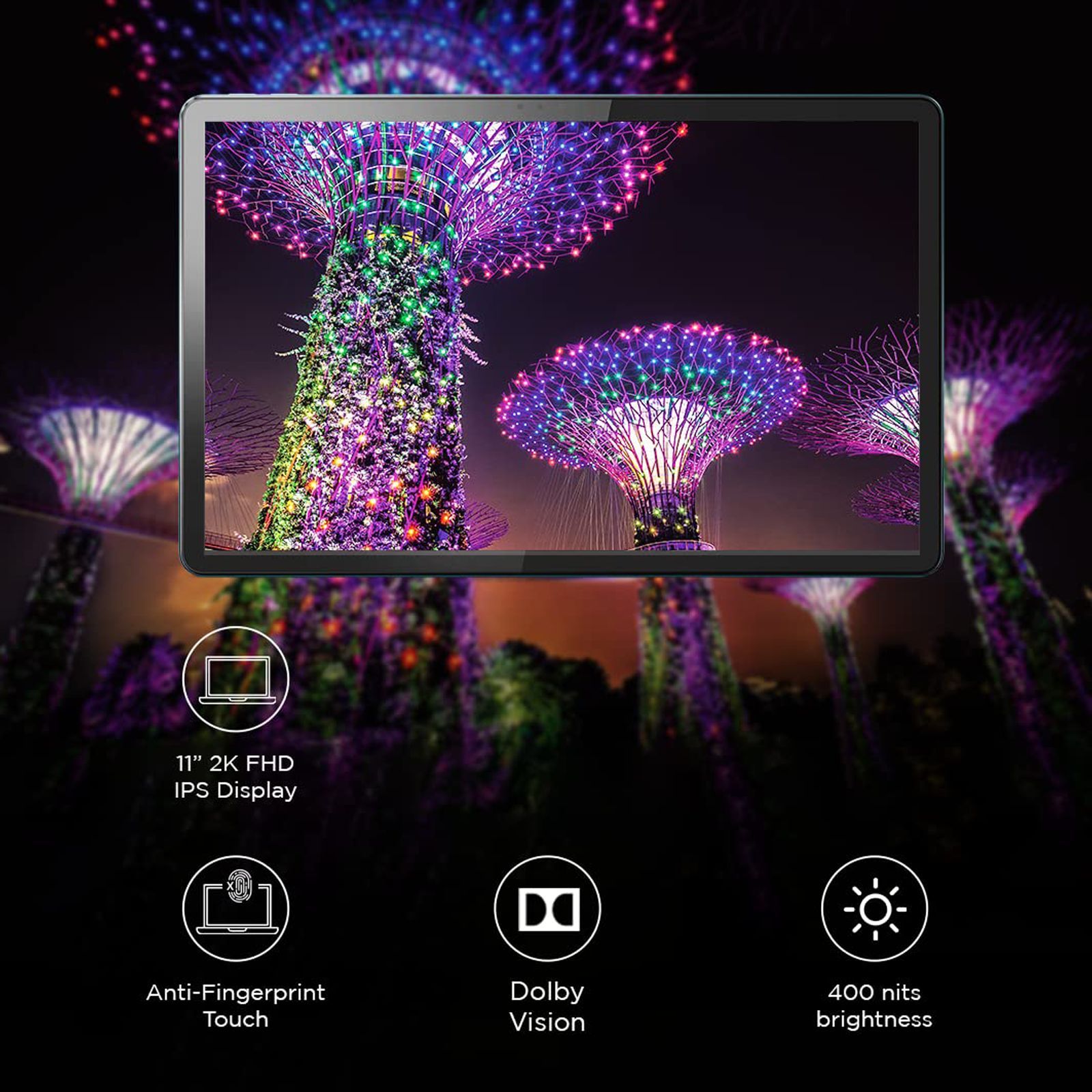 Lenovo Tab P11 Wifi + 5G Android 11 Tablet (11 inch, 6GB RAM, 128GB ROM, Storm Grey)_12