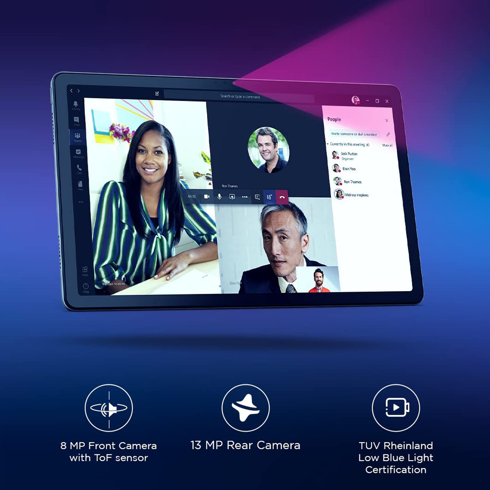 Lenovo Tab P11 Wifi + 5G Android 11 Tablet (11 inch, 6GB RAM, 128GB ROM, Storm Grey)_13