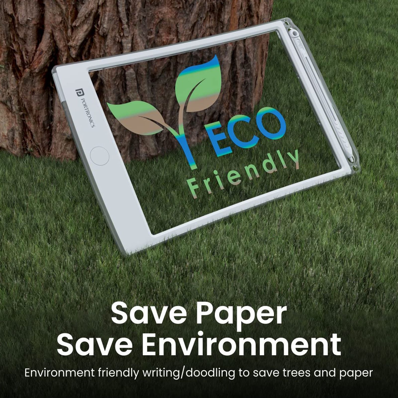 PORTRONICS Ruffpad One (8.5 Inch, White) PORTRONICS Ruffpad One (8.5 Inch, White)_6