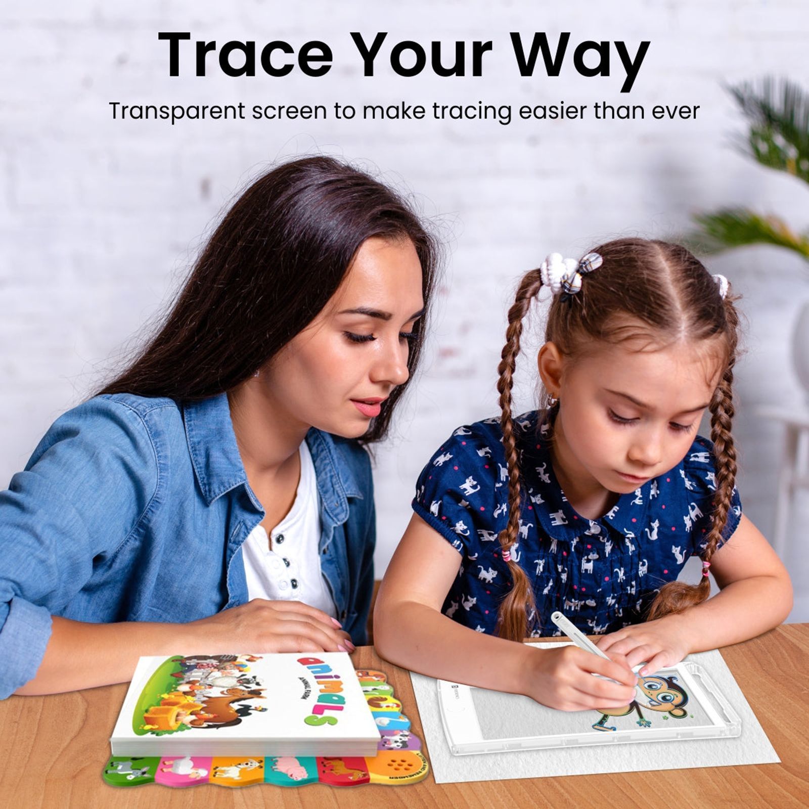 PORTRONICS Ruffpad One (8.5 Inch, White) PORTRONICS Ruffpad One (8.5 Inch, White)_3