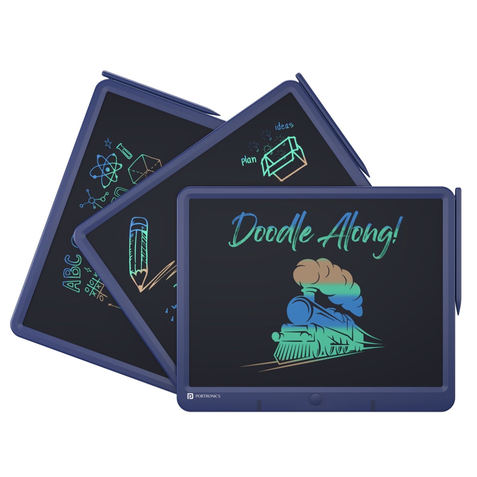 PORTRONICS Ruffpad 15M Smart Pad with 3D Pen (15 Inches, Blue) PORTRONICS Ruffpad 15M Smart Pad with 3D Pen (15 Inches, Blue)_3