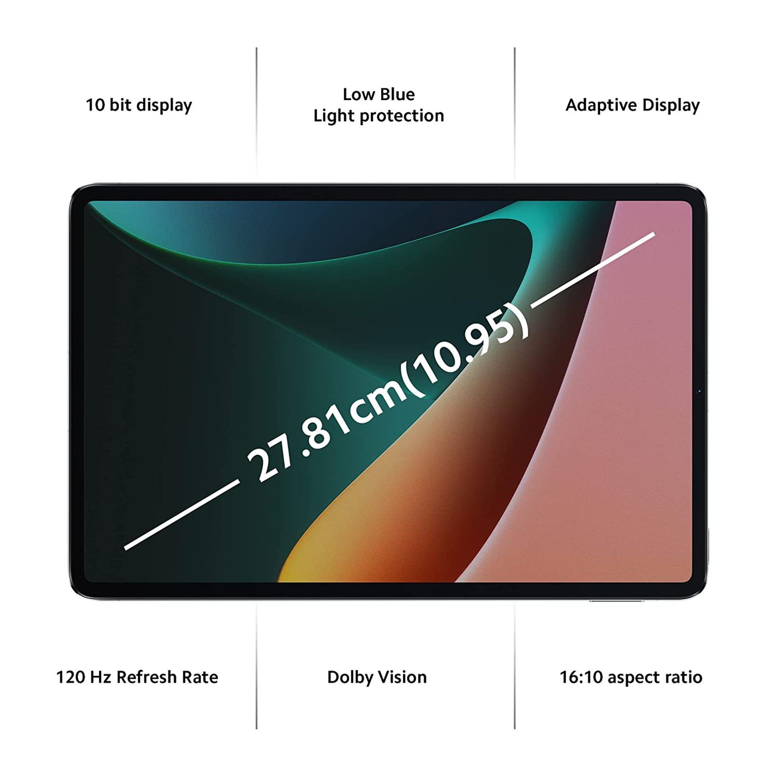 Xiaomi Pad 5 Wifi Android 11 MIUI Tablet (11 Inches, 6GB RAM, 128GB ROM, Cosmic Gray)_7