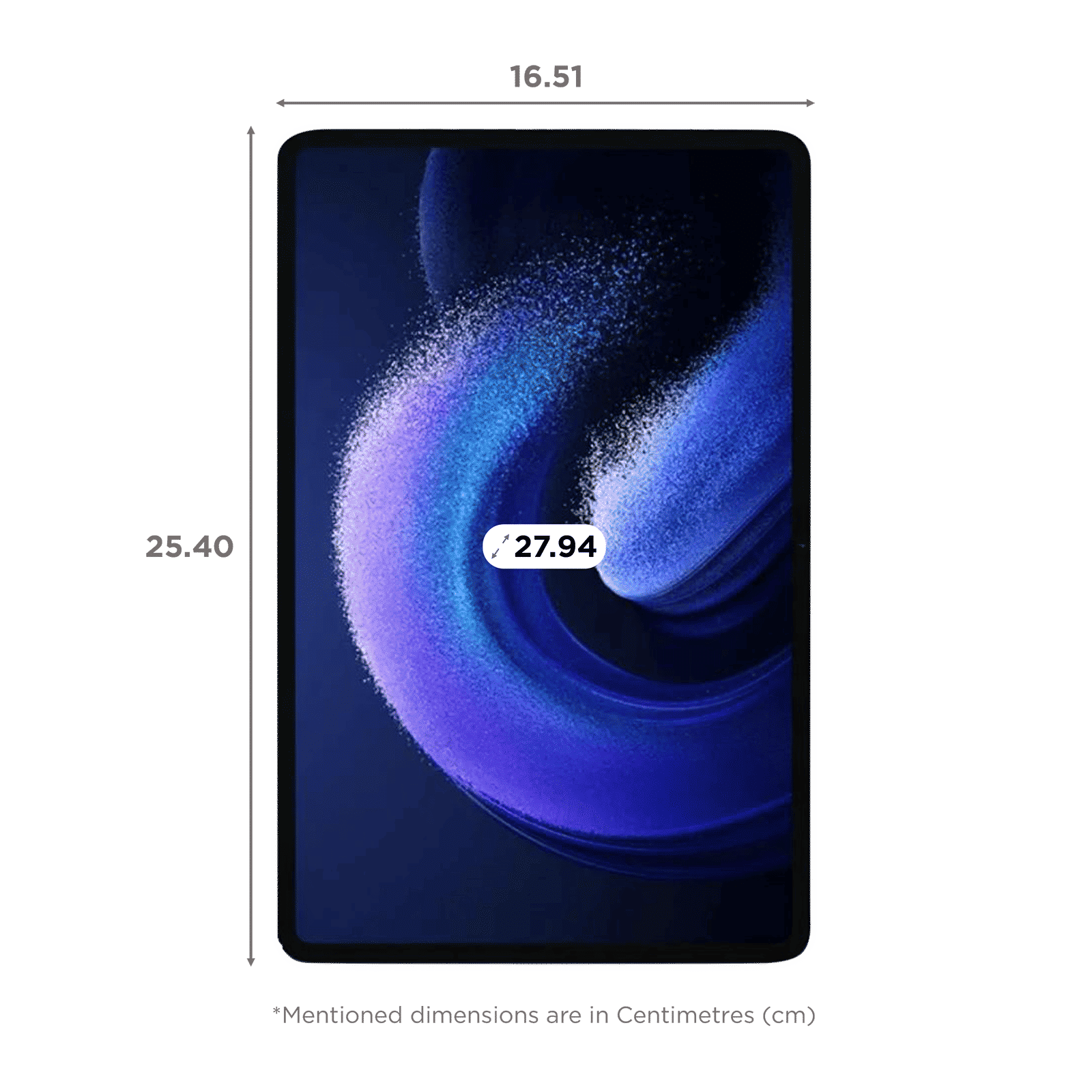 Xiaomi Pad 6 Wi-Fi Android Tablet (11 Inch, 8GB RAM, 256GB ROM, Mist Blue)_3