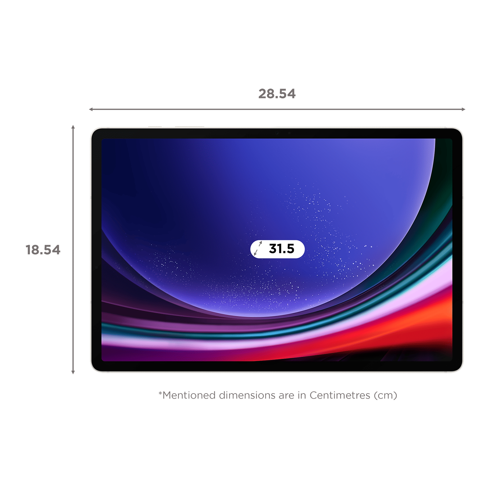 SAMSUNG Galaxy Tab S9 Plus Wi-Fi Android Tablet with Stylus (12.4 Inch, 12GB RAM, 256GB ROM, Beige)_2