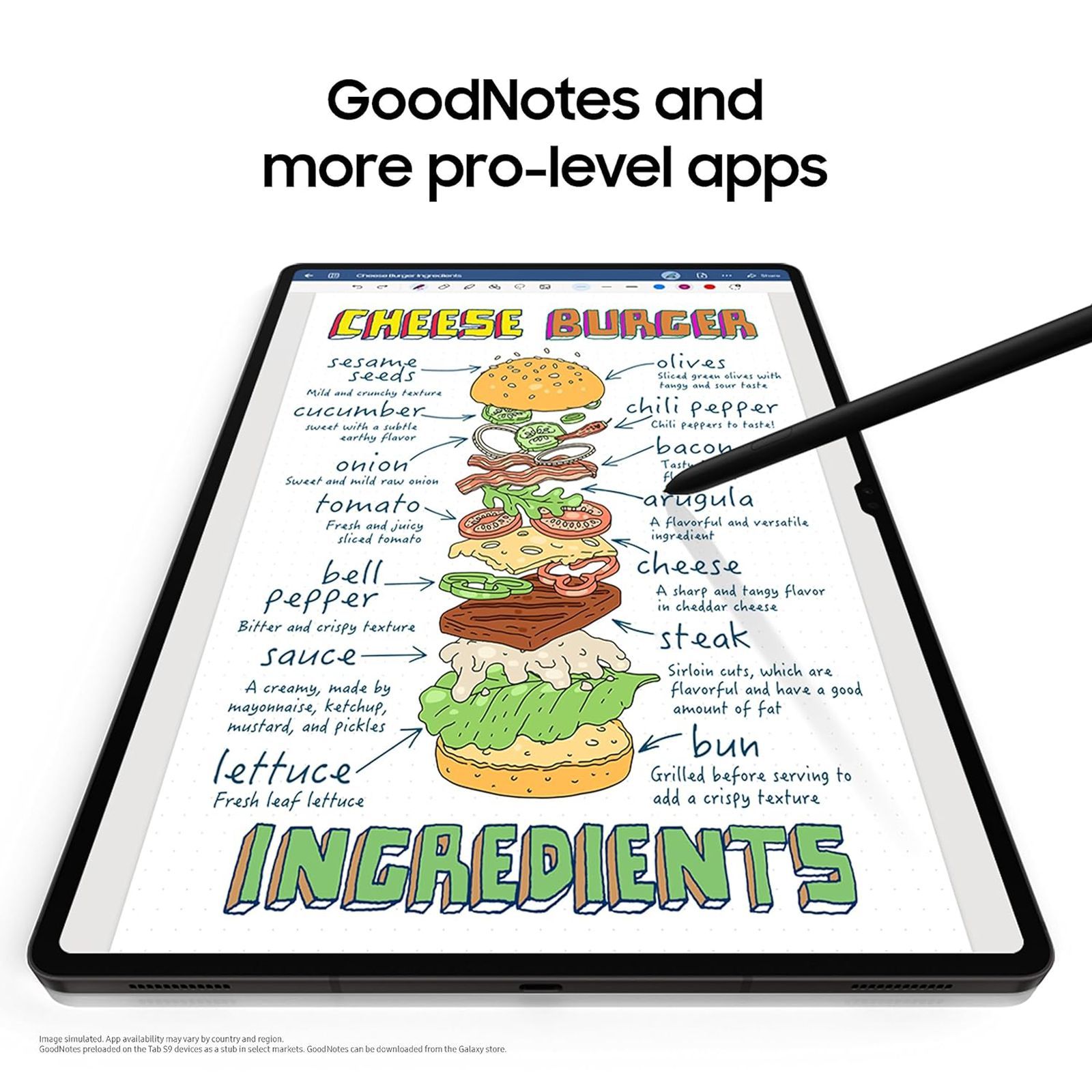 SAMSUNG Galaxy Tab S9 Ultra Wi-Fi Android Tablet (14.6 Inch, 12GB RAM, 512GB ROM, Graphite)_9