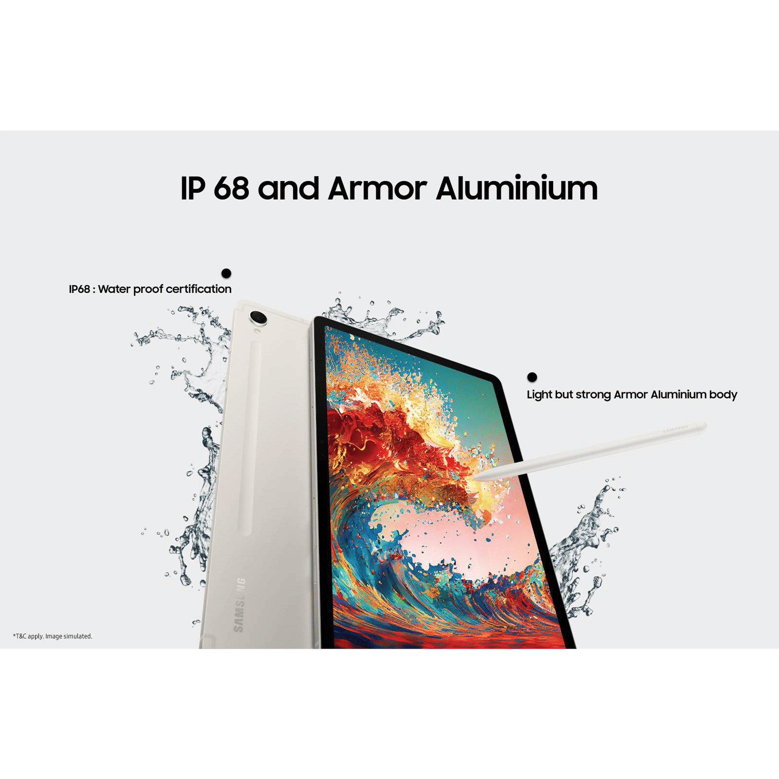 SAMSUNG Galaxy Tab S9 Wi-Fi+5G Android Tablet with Stylus (11 Inch, 12GB RAM, 256GB ROM, Beige) SAMSUNG Galaxy Tab S9 Wi-Fi+5G Android Tablet with Stylus (11 Inch, 12GB RAM, 256GB ROM, Beige)_10