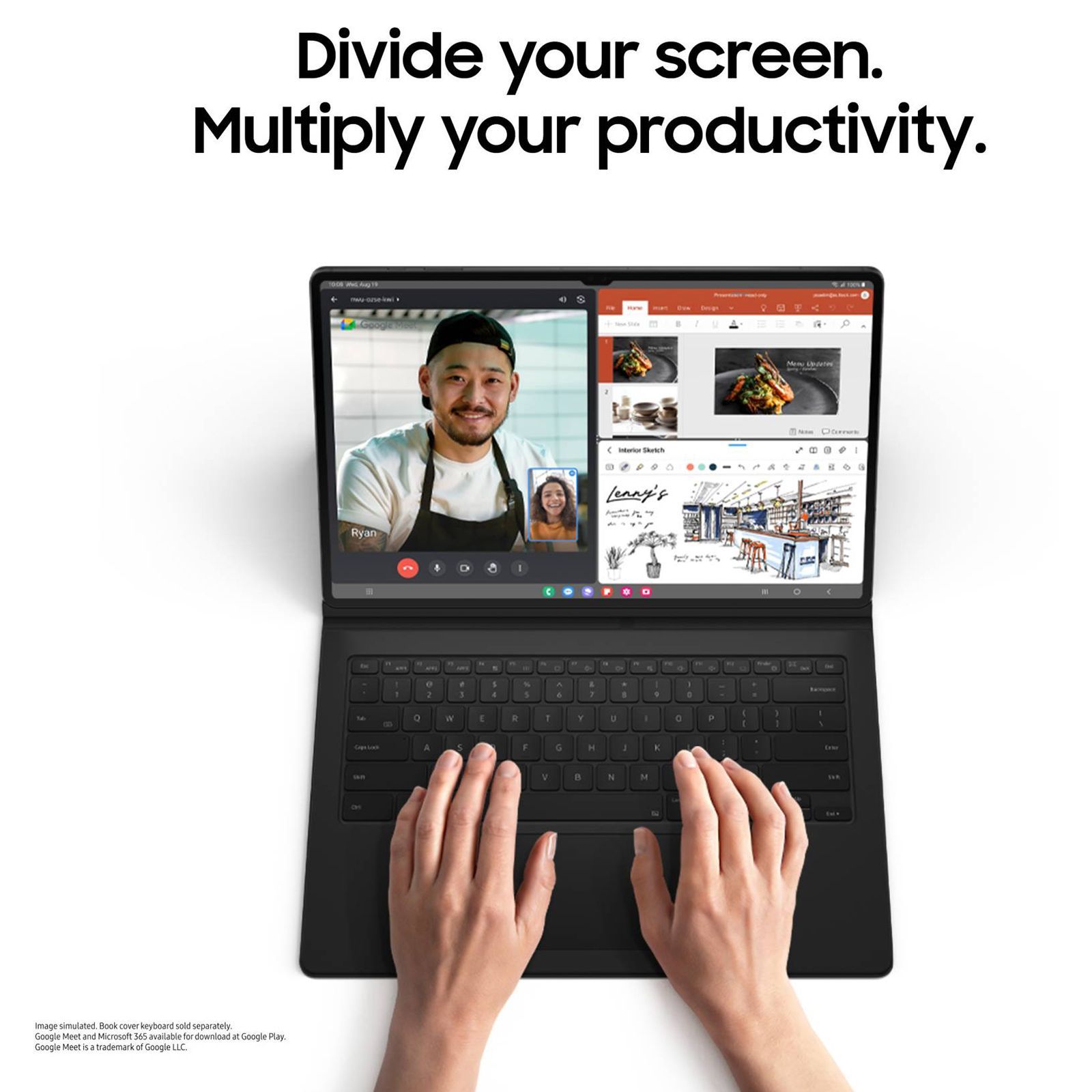 SAMSUNG Galaxy Tab S9+ Wi-Fi+5G Android Tablet with Stylus (12.4 Inch, 12GB RAM, 256GB ROM, Beige) SAMSUNG Galaxy Tab S9+ Wi-Fi+5G Android Tablet with Stylus (12.4 Inch, 12GB RAM, 256GB ROM, Beige)_9