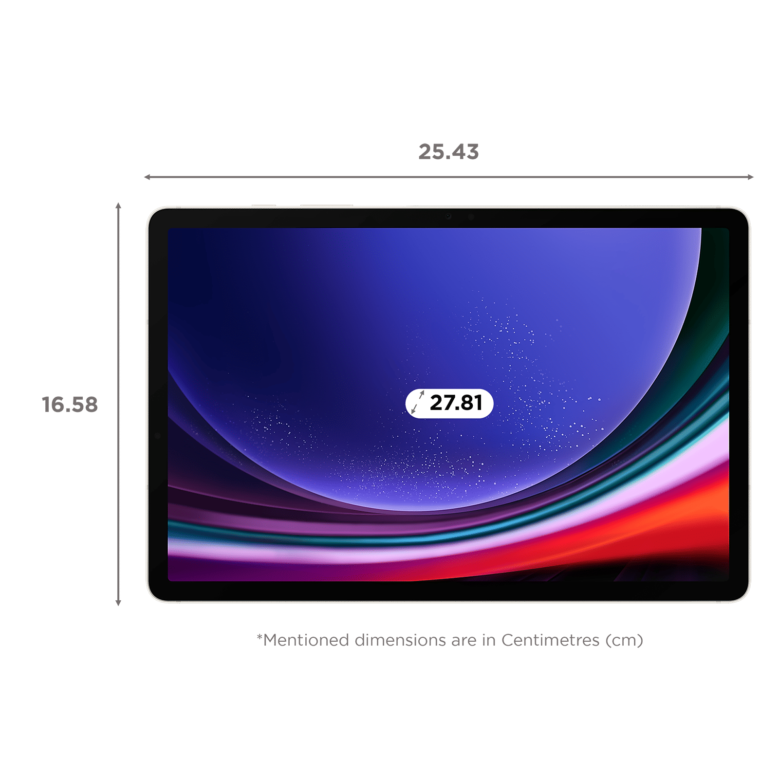 SAMSUNG Galaxy Tab S9 Wi-Fi+5G Android Tablet with Stylus (11 Inch, 8GB RAM, 128GB ROM, Beige)_2