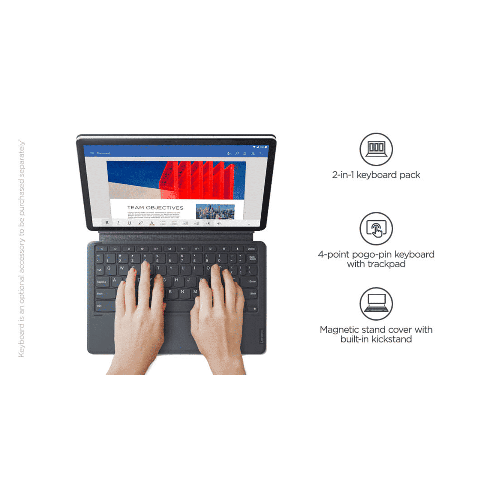 Lenovo Tab P11 Wi-Fi+4G Android Tablet (11.5 Inch, 6GB RAM, 128GB ROM, Grey)_11