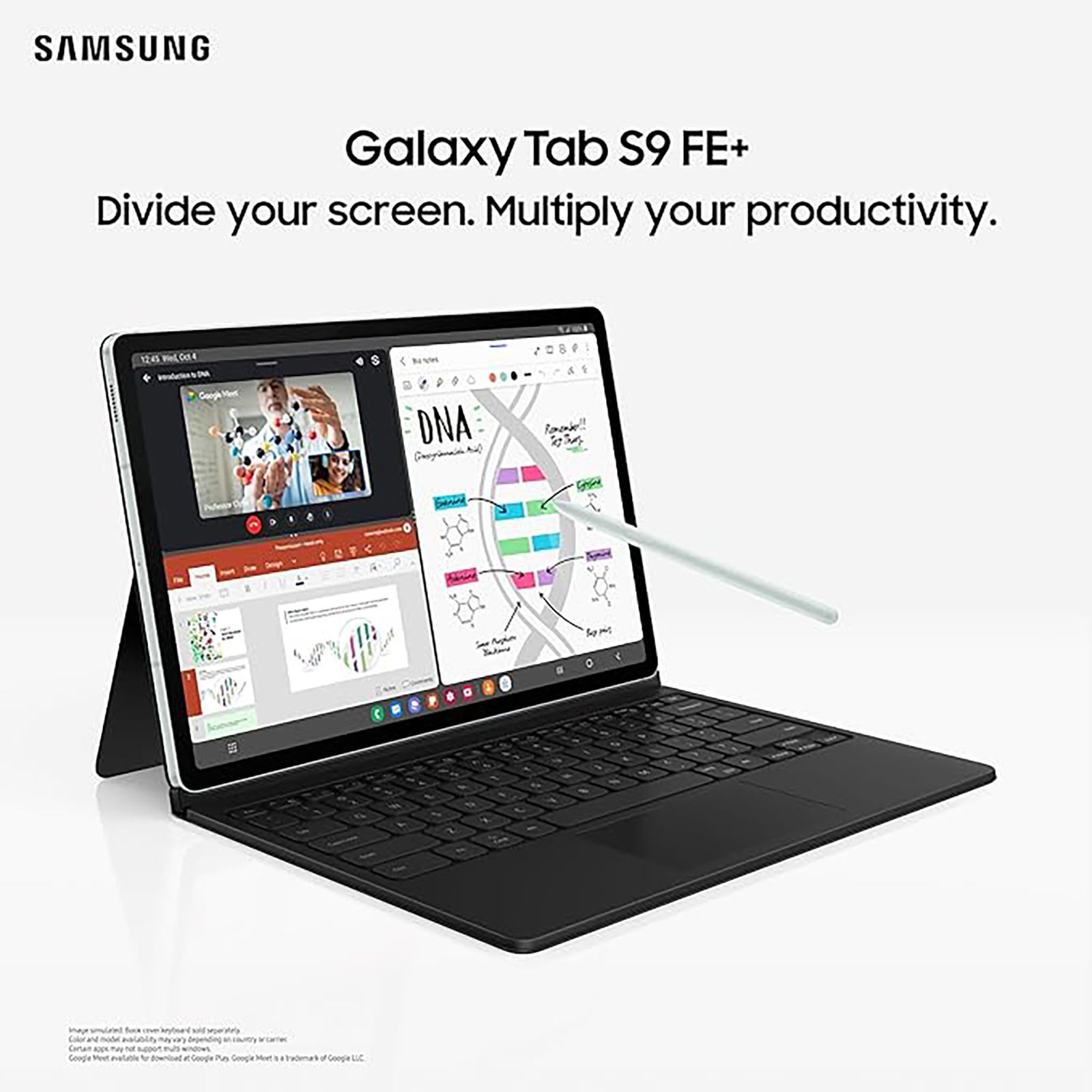 SAMSUNG Galaxy Tab S9 FE Wi-Fi Android Tablet (10.9 Inch, 8GB RAM, 256GB ROM, Gray)_8