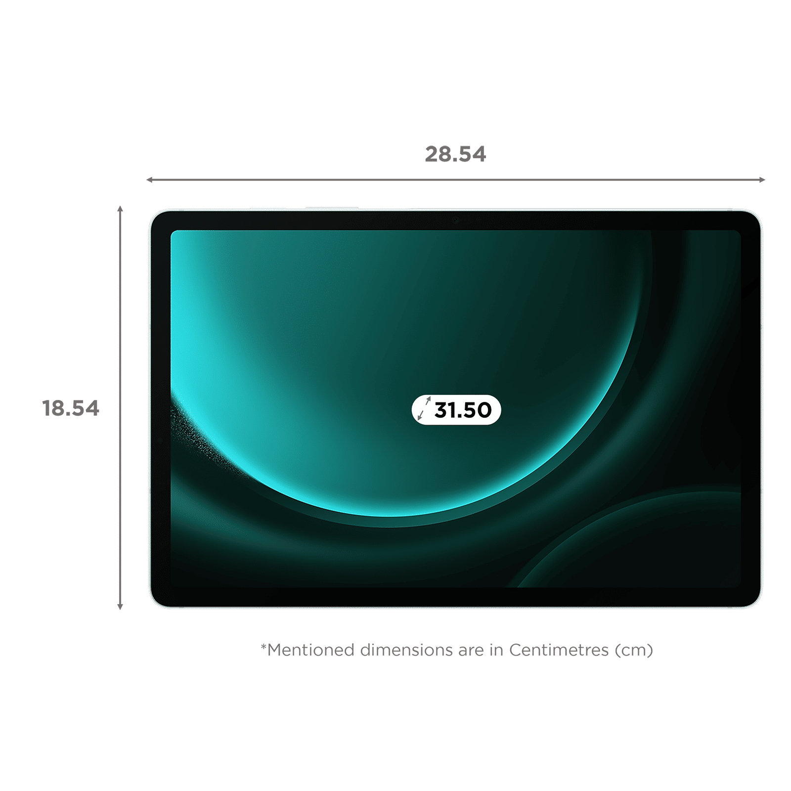 SAMSUNG Galaxy Tab S9 FE+ Wi-Fi and 5G Android Tablet (12.4 Inch, 12GB RAM, 256GB ROM, Mint) SAMSUNG Galaxy Tab S9 FE+ Wi-Fi and 5G Android Tablet (12.4 Inch, 12GB RAM, 256GB ROM, Mint)_2