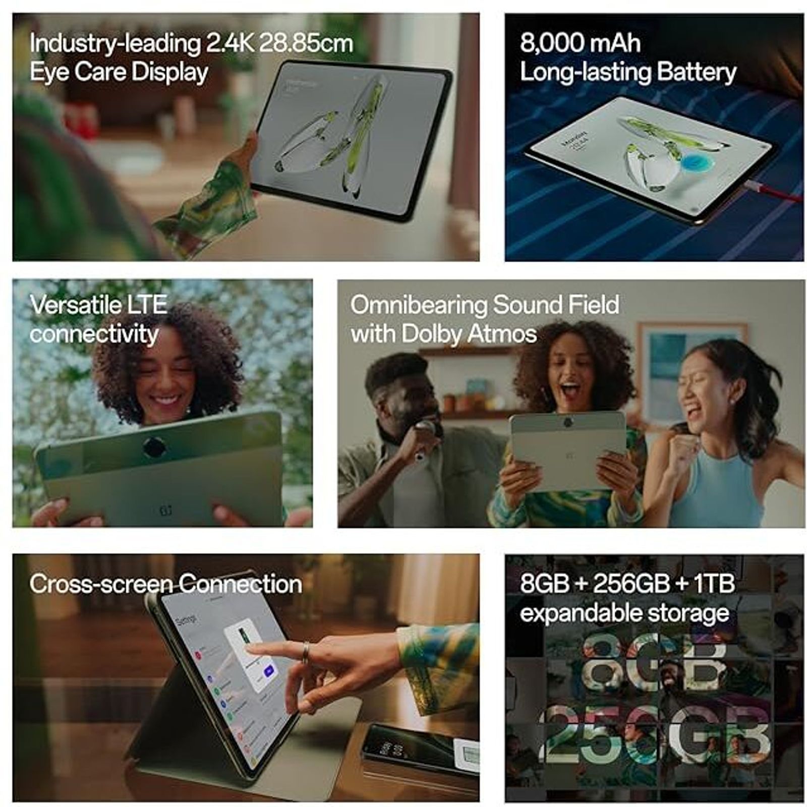 OnePlus Pad Go Wi-Fi Android Tablet (11.35 Inch, 8GB RAM, 128GB ROM, Twin Mint)_9