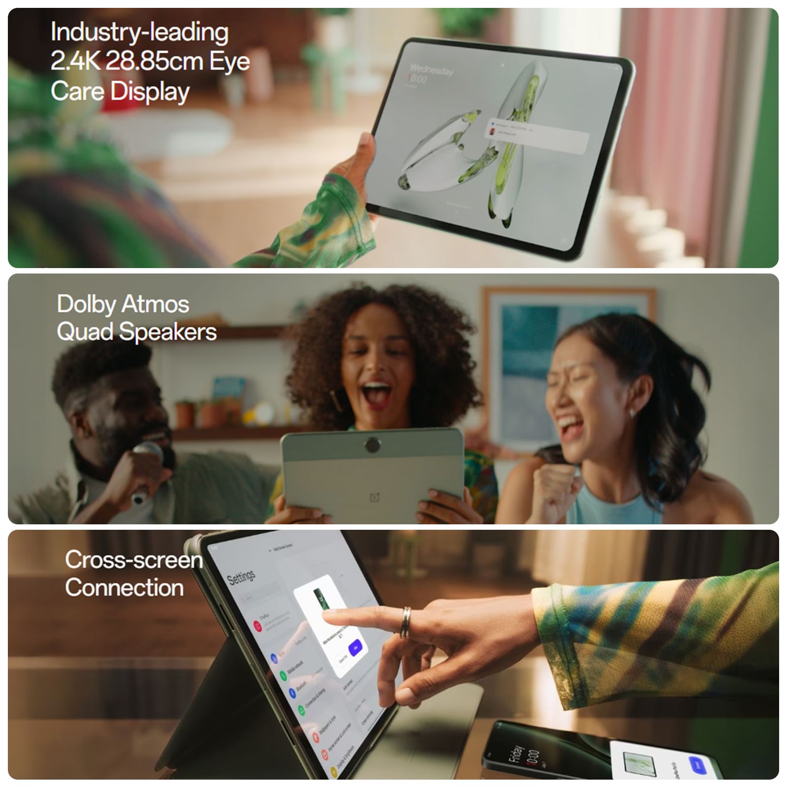 OnePlus Pad Go Wi-Fi+4G Android Tablet (11.35 Inch, 8GB RAM, 256GB ROM, Twin Mint) OnePlus Pad Go Wi-Fi+4G Android Tablet (11.35 Inch, 8GB RAM, 256GB ROM, Twin Mint)_14