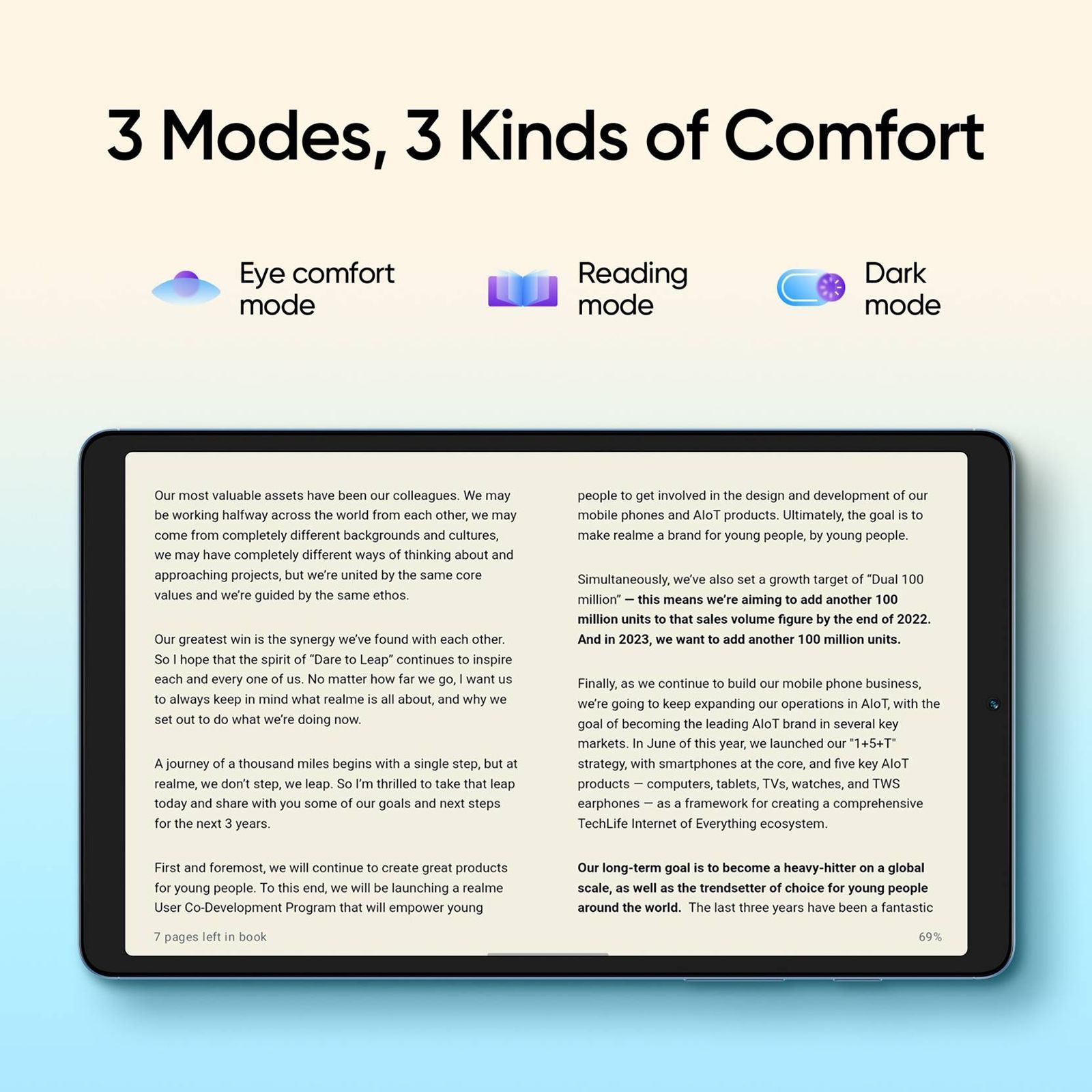 realme Pad Mini Wi-Fi+4G Android Tablet (8.7 Inch, 6GB RAM, 128GB ROM, Blue)_12