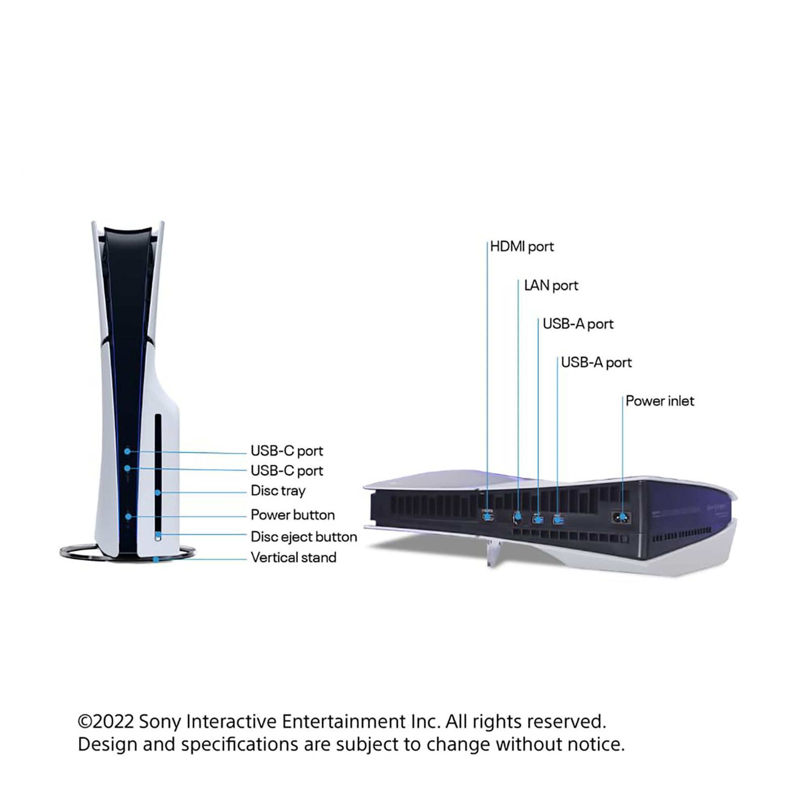 SONY PlayStation 5 Slim 1TB SSD Gaming Console (White)_9