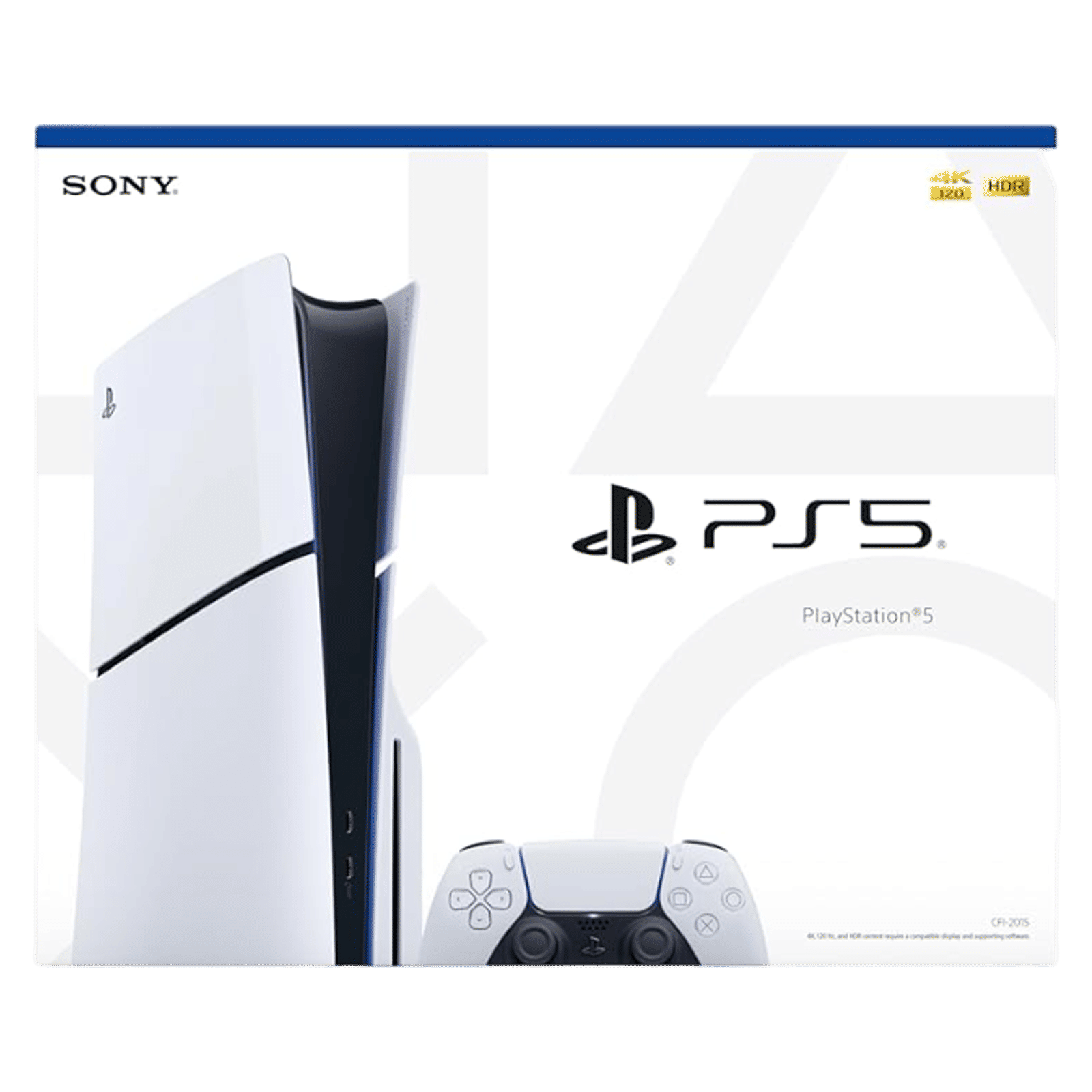 SONY PlayStation 5 Slim 1TB SSD Gaming Console (White)_4