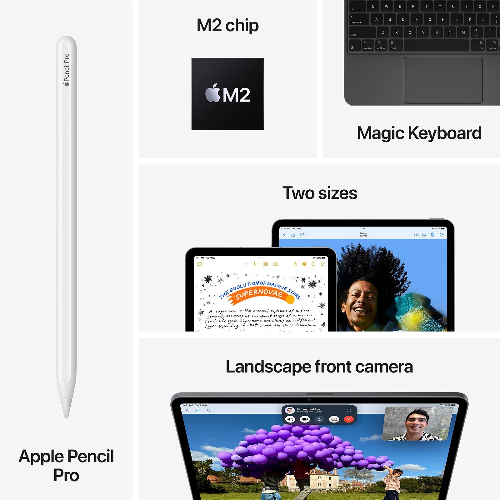 Apple iPad Air Wi-Fi+5G (13 Inch, 1TB, Space Grey, 2024 model) Apple iPad Air Wi-Fi+5G (13 Inch, 1TB, Space Grey, 2024 model)_9