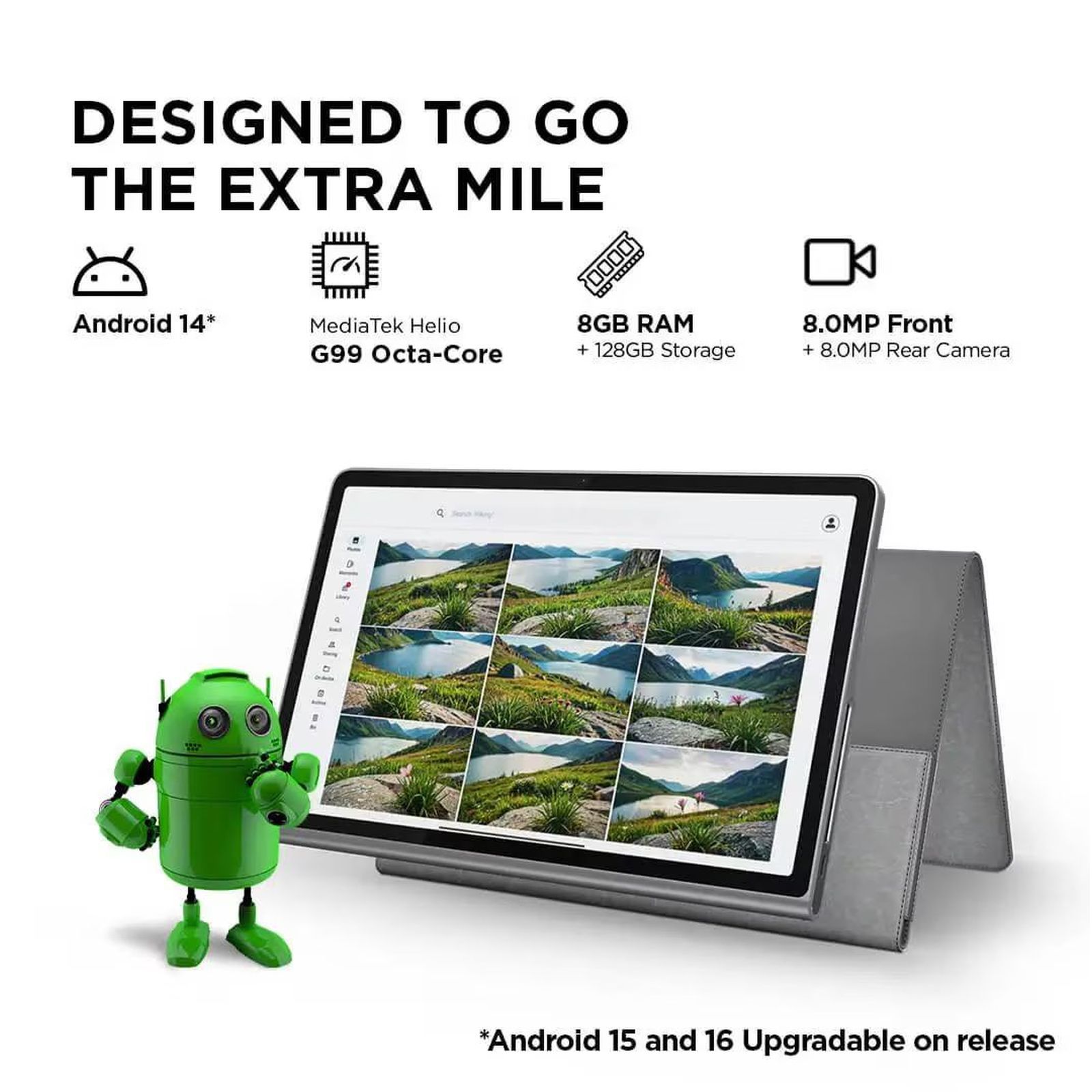 Lenovo Tab Plus Wi-Fi Android Tablet (11.5 Inch, 8GB RAM, 128GB ROM, Luna Grey)_4