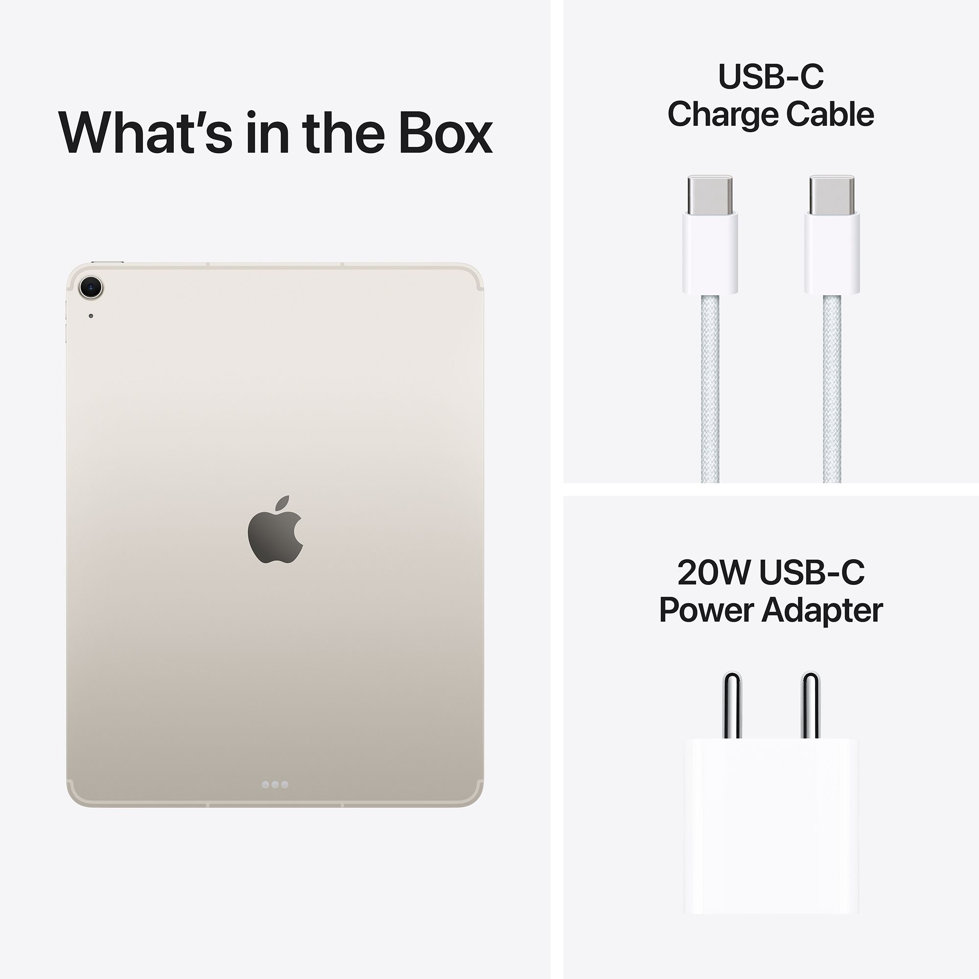 Apple iPad Air Wi-Fi+5G (13 Inch, 128GB, Starlight)_10