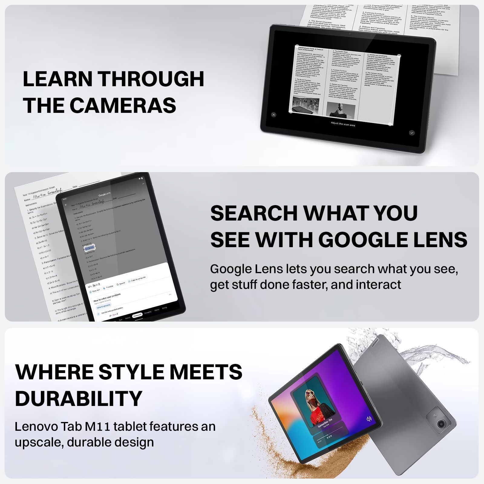 Lenovo Tab M11 Wi-Fi+4G Android Tablet (11 Inch, 4GB RAM, 64GB ROM, Seafoam Green)_10