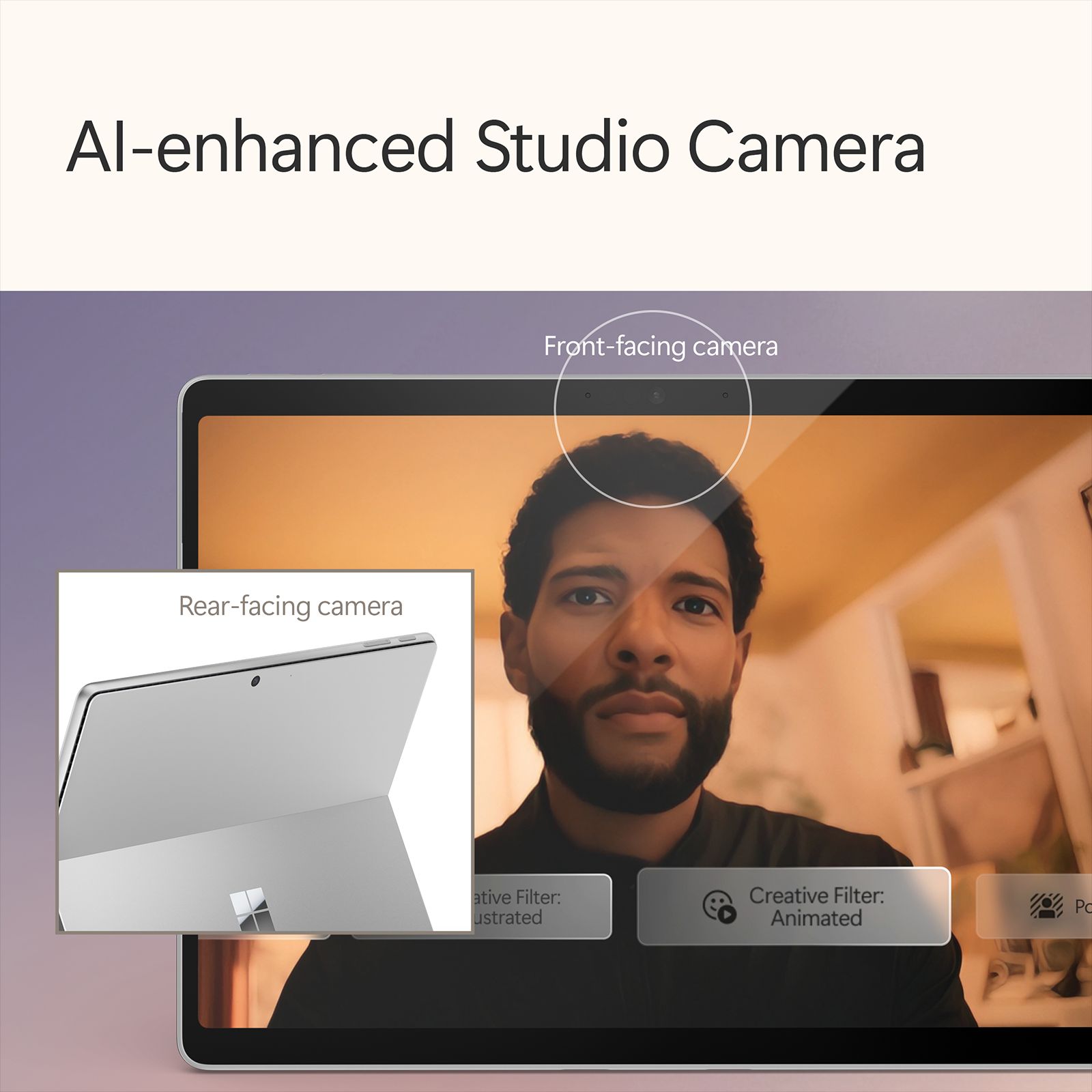 Microsoft Surface Pro 11th Edition Wi-Fi Windows 11 Home Tablet (13 Inch, 16GB RAM, 256GB ROM, Platinum)_8