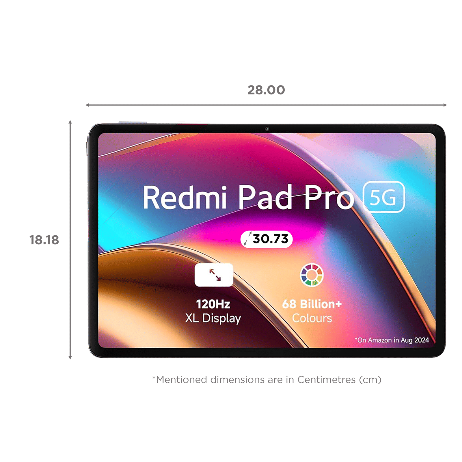 Redmi Pad Pro Wi-Fi+5G Android Tablet (12.1 Inch, 8GB RAM, 128GB ROM, Graphite Gray)_2