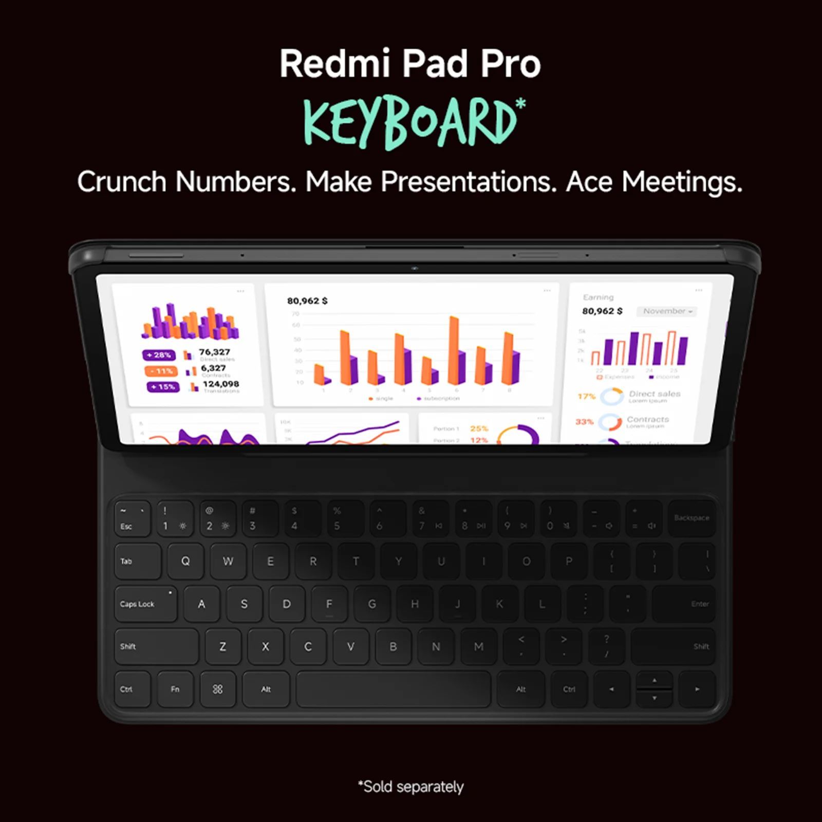 Redmi Pad Pro Wi-Fi+5G Android Tablet (12.1 Inch, 8GB RAM, 256GB ROM, Quick Silver) Redmi Pad Pro Wi-Fi+5G Android Tablet (12.1 Inch, 8GB RAM, 256GB ROM, Quick Silver)_17