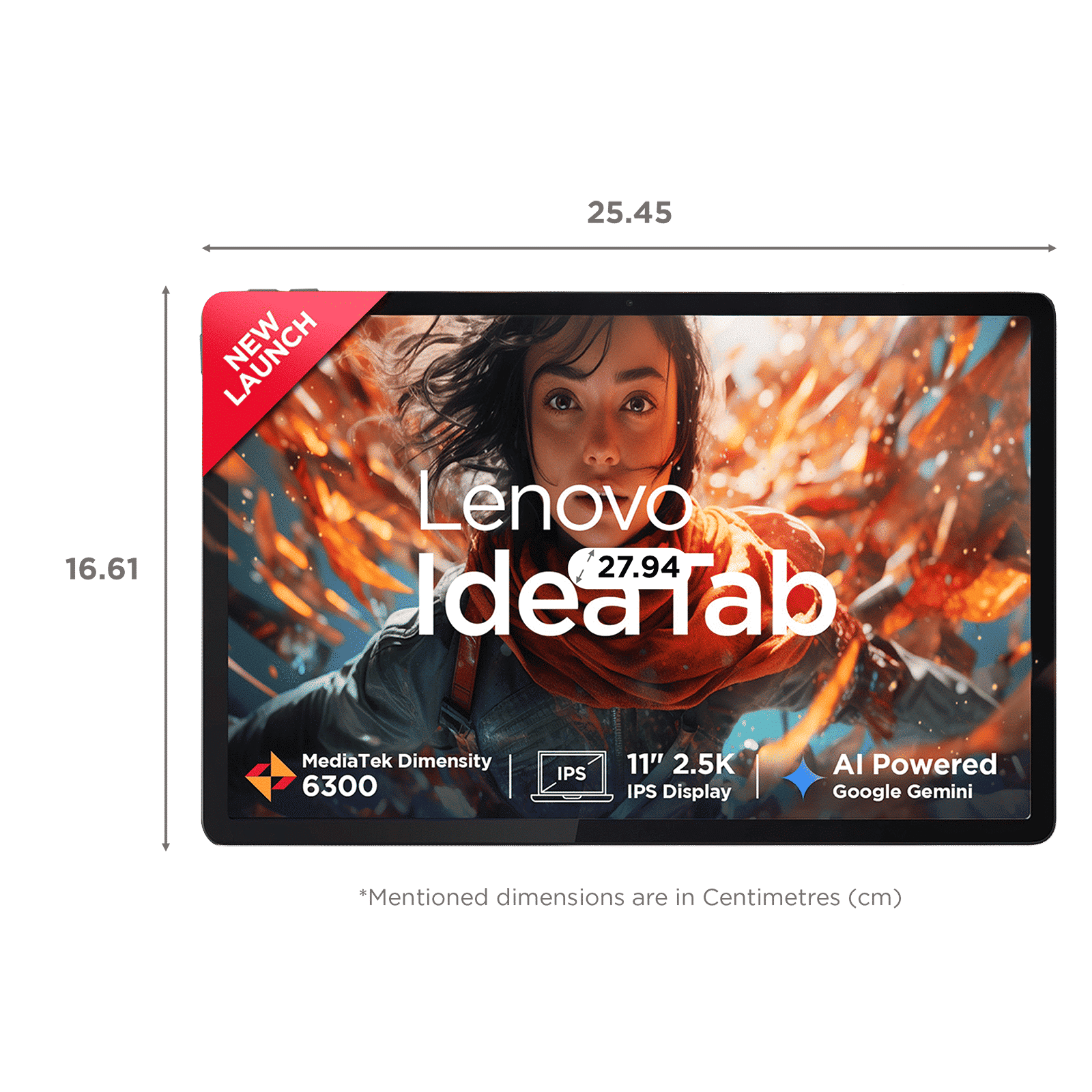 Lenovo Idea Tab Wi-Fi+5G Android Tablet (11 Inch, 8GB RAM, 256GB ROM, Luna Grey)_2