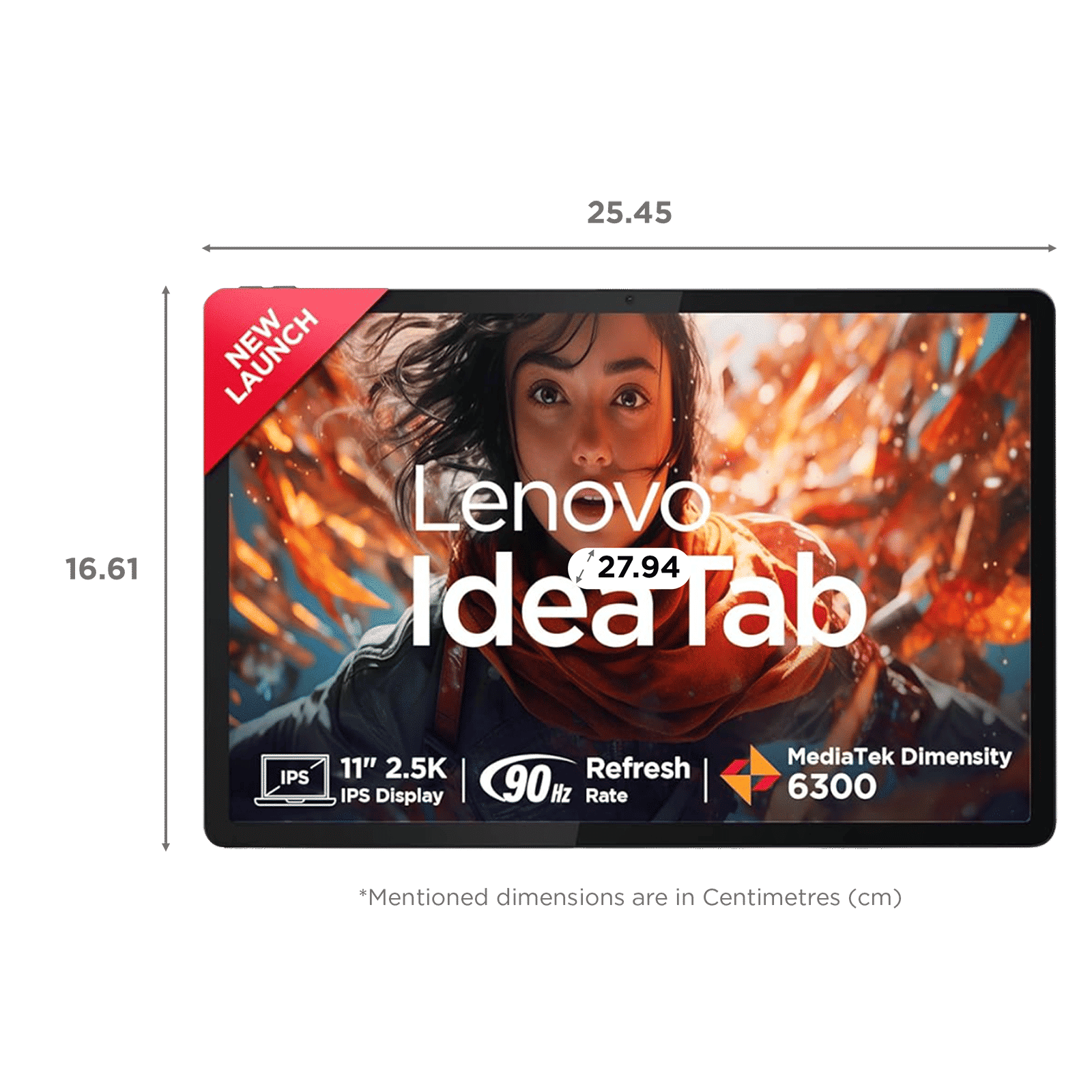 Lenovo Idea Tab Wi-Fi Android Tablet with Lenovo Tab Pen (11 Inch, 8GB RAM, 256GB ROM, Luna Grey)_2