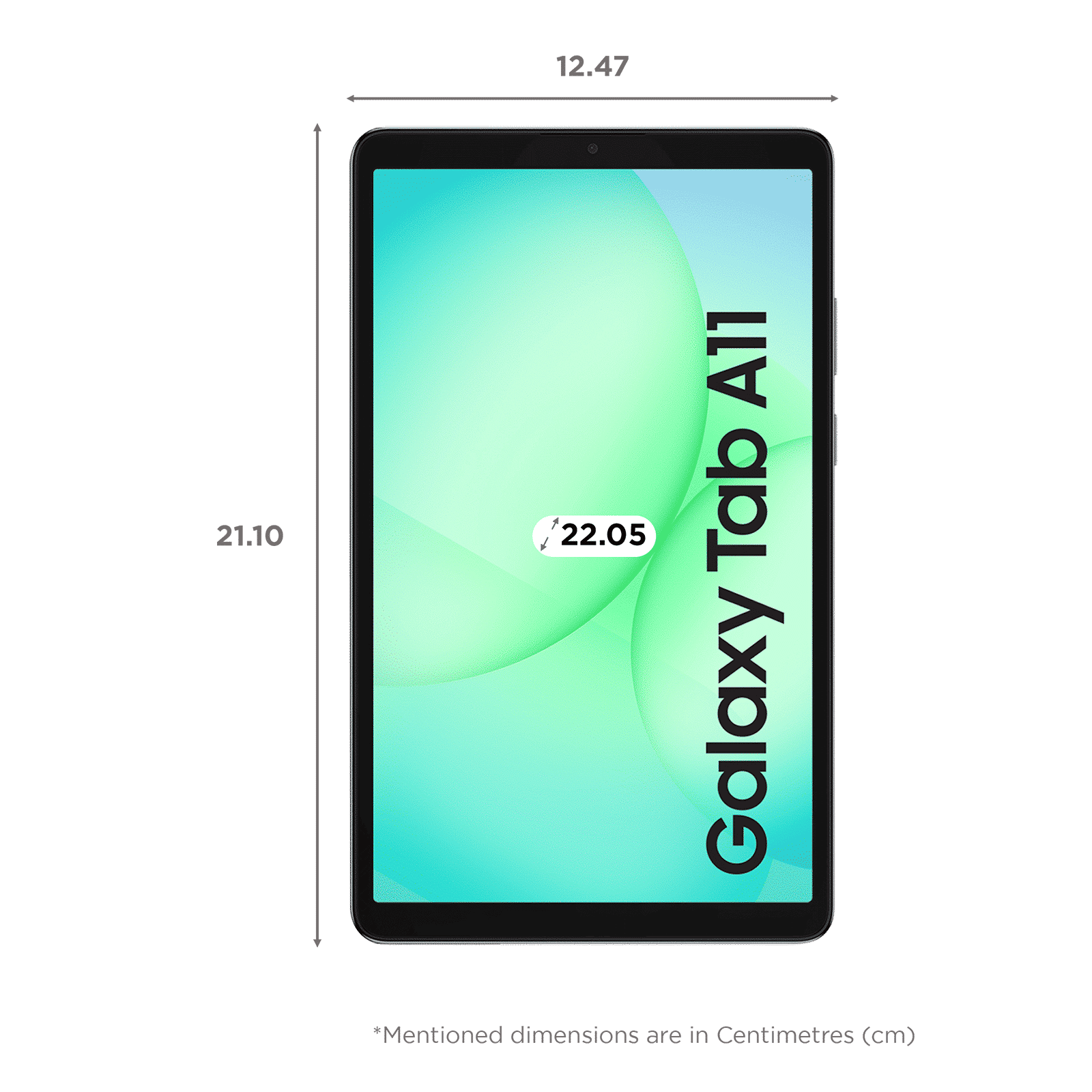 SAMSUNG Galaxy Tab A11 Wi-Fi+5G Android Tablet (8.68 Inch, 4GB RAM, 64GB ROM, Gray)_2