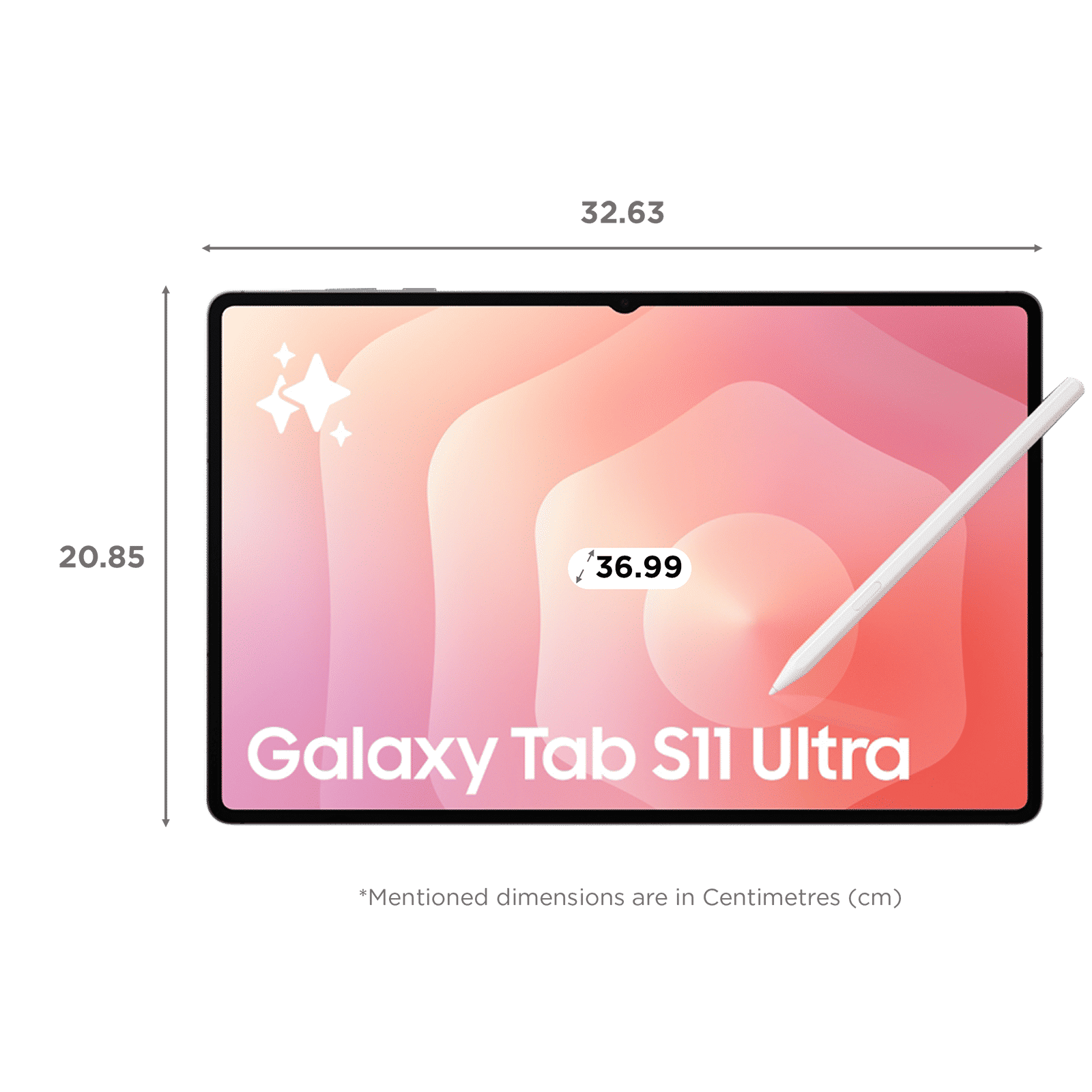 SAMSUNG Galaxy Tab S11 Ultra Wi-Fi Android Tablet with S Pen (14.5 Inch, 12GB RAM, 256GB ROM, Gray)_2