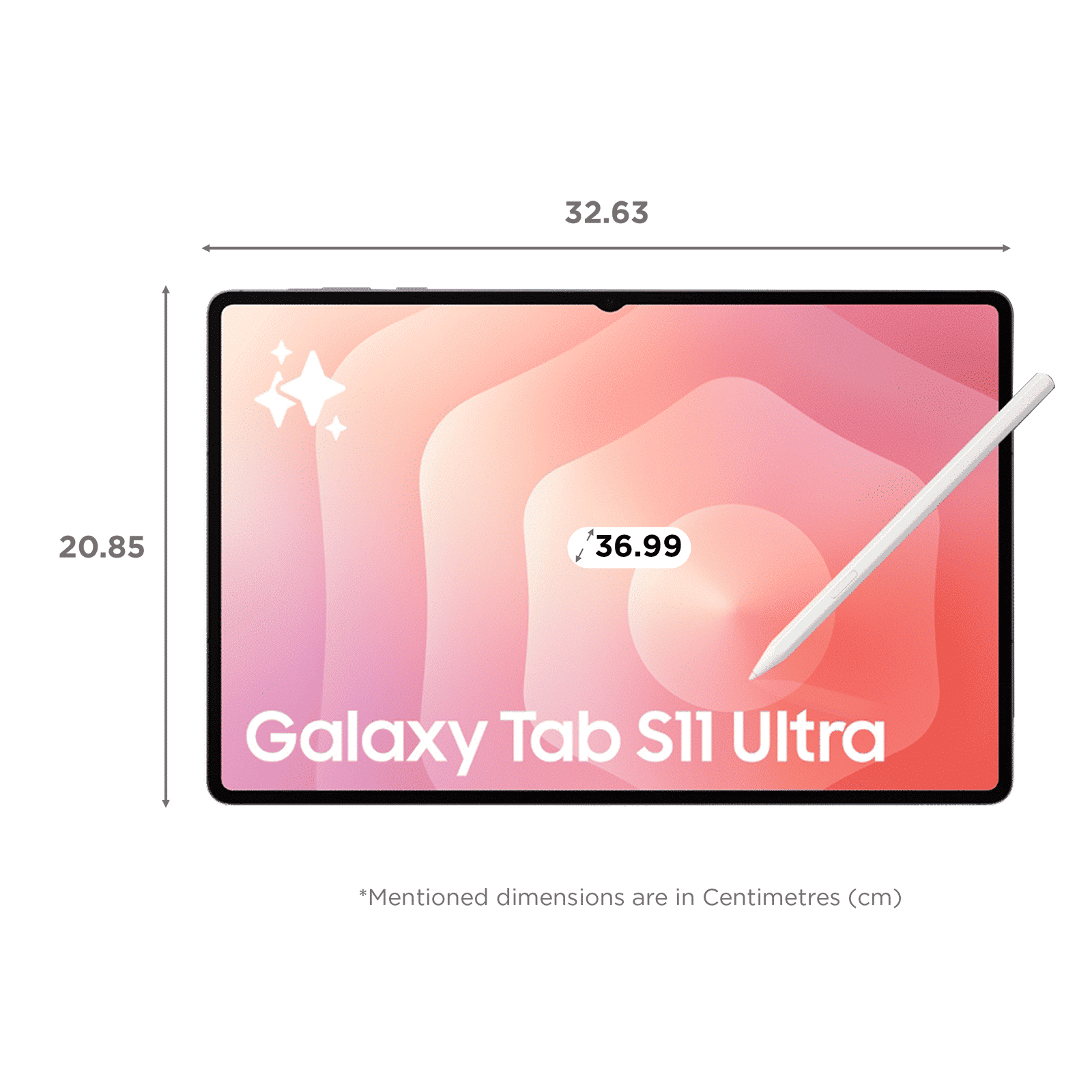 SAMSUNG Galaxy Tab S11 Ultra Wi-Fi Android Tablet with S Pen (14.5 Inch, 12GB RAM, 512GB ROM, Gray)_2