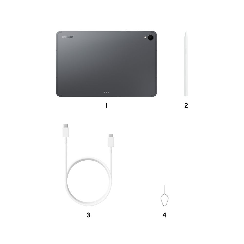 SAMSUNG Galaxy Tab S11 Wi-Fi+5G Android Tablet with S Pen (11 Inch, 12GB RAM, 128GB ROM, Gray)_3