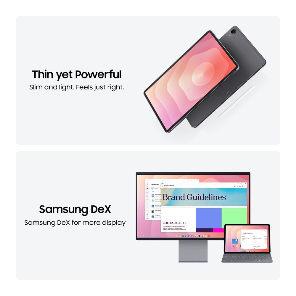 SAMSUNG Galaxy Tab S11 Wi-Fi+5G Android Tablet with S Pen (11 Inch, 12GB RAM, 128GB ROM, Gray)_4