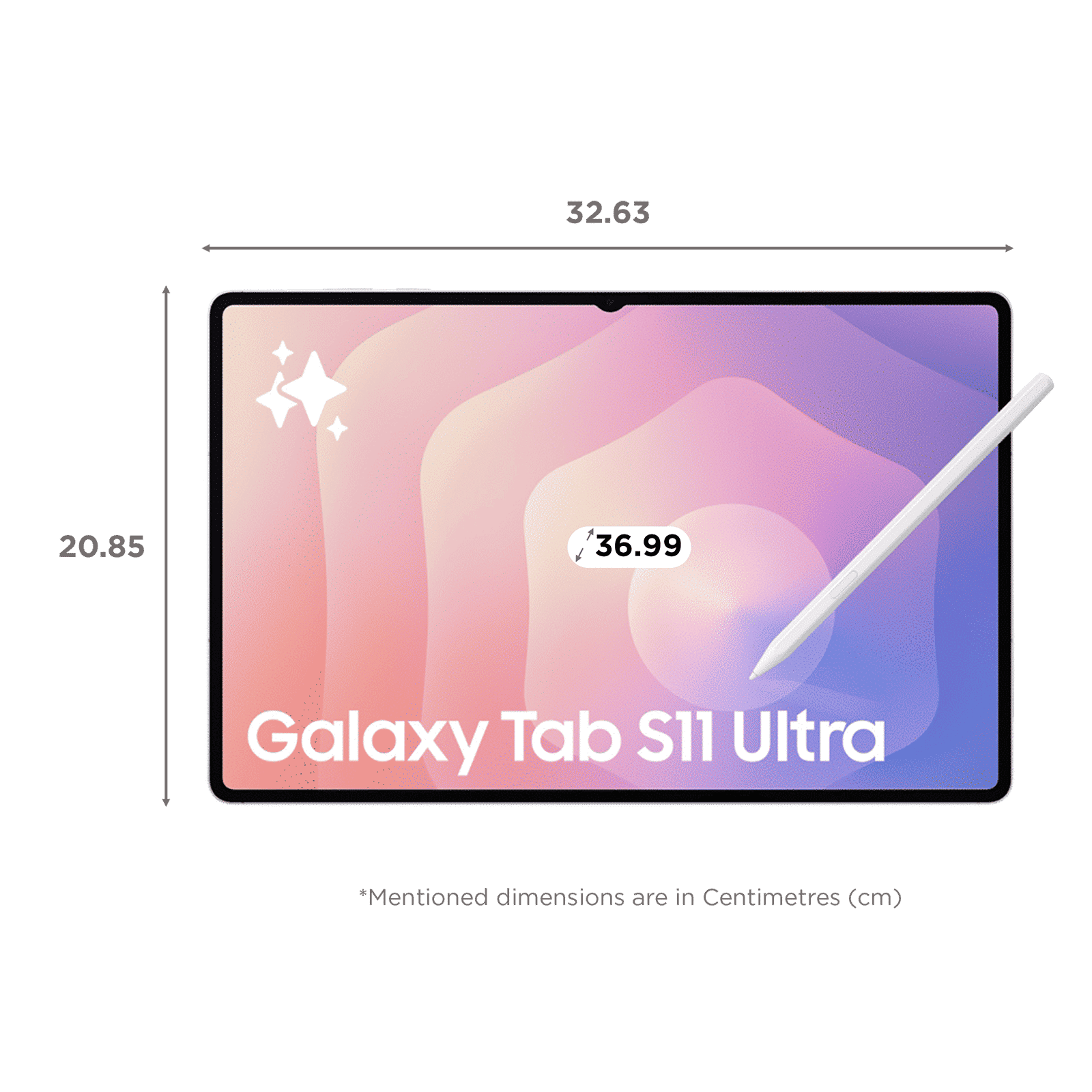 SAMSUNG Galaxy Tab S11 Ultra Wi-Fi Android Tablet with S Pen (14.5 Inch, 12GB RAM, 512GB ROM, Silver)_2