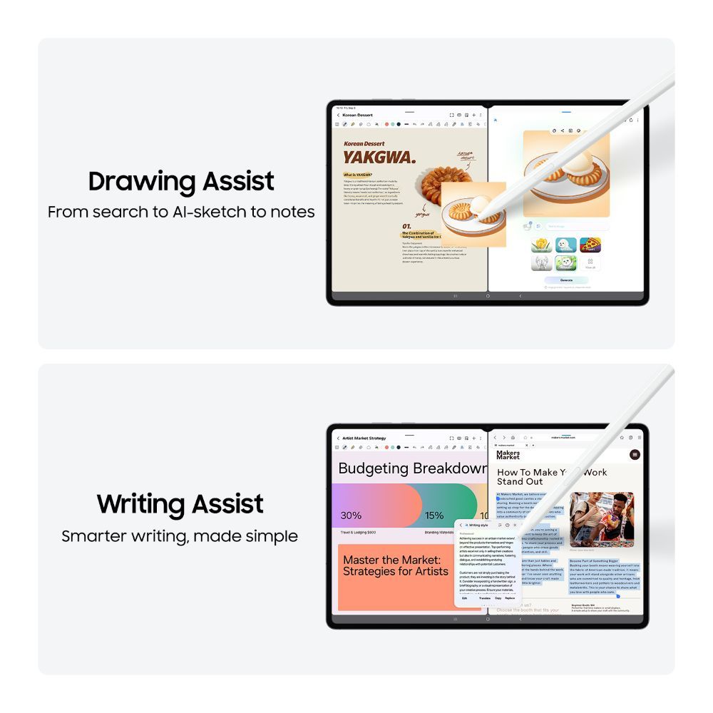 SAMSUNG Galaxy Tab S11 Ultra Wi-Fi+5G Android Tablet with S Pen (14.5 Inch, 12GB RAM, 512GB ROM, Gray)_6