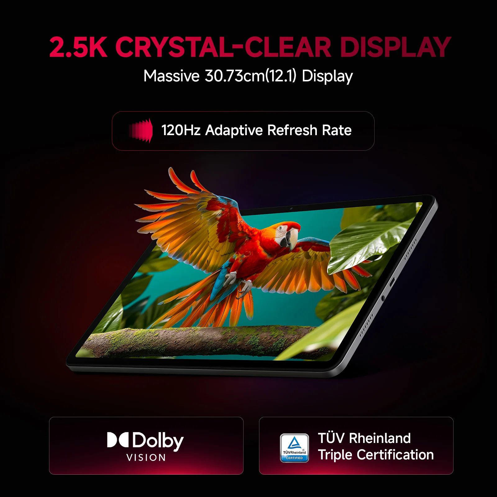 Redmi Pad 2 Pro Wi-Fi Android Tablet (12.1 Inch, 8GB RAM, 128GB ROM, Quick Silver)_8