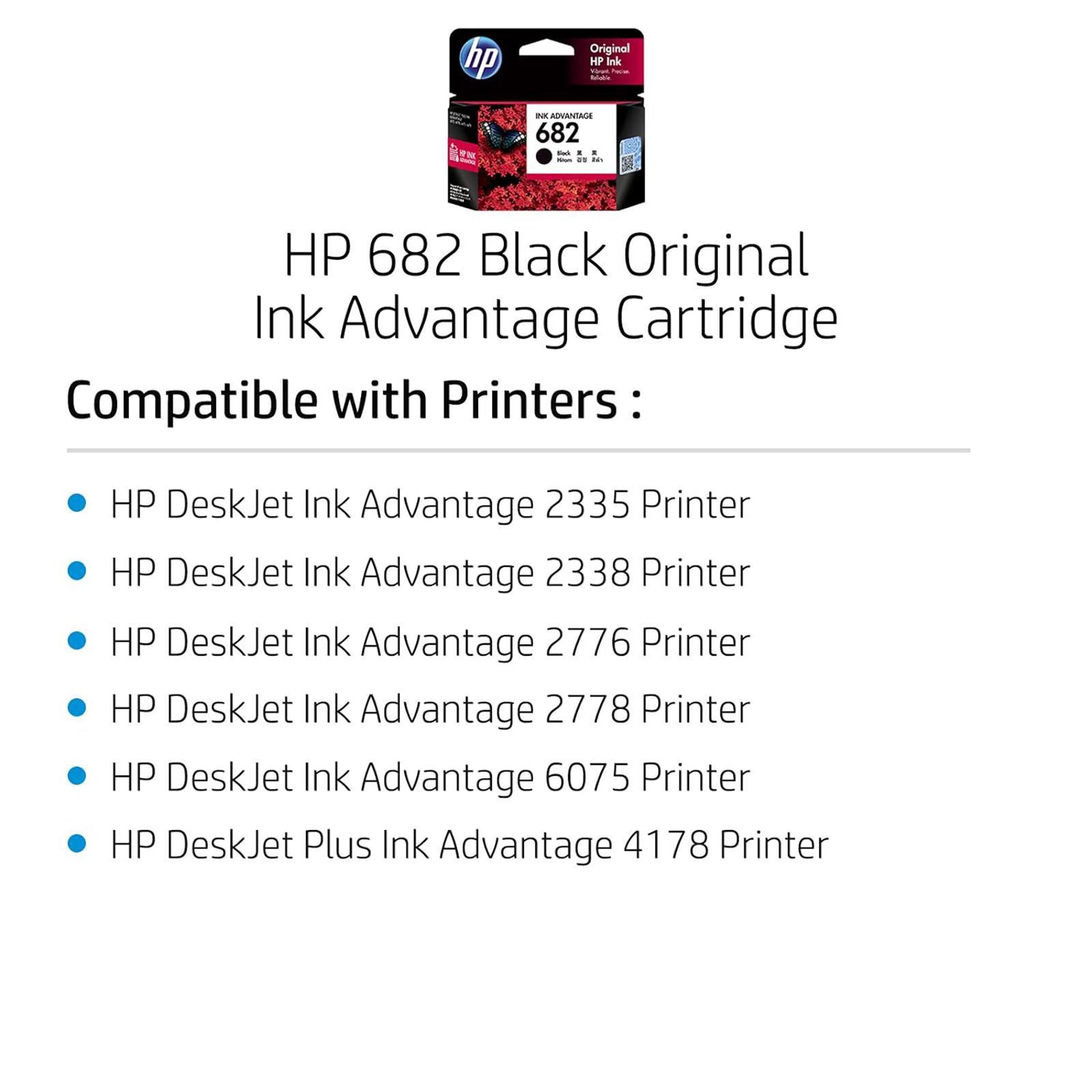 HP 682 Original Ink Advantage Cartridge (3YM77AA, Black) HP 682 Original Ink Advantage Cartridge (3YM77AA, Black)_3