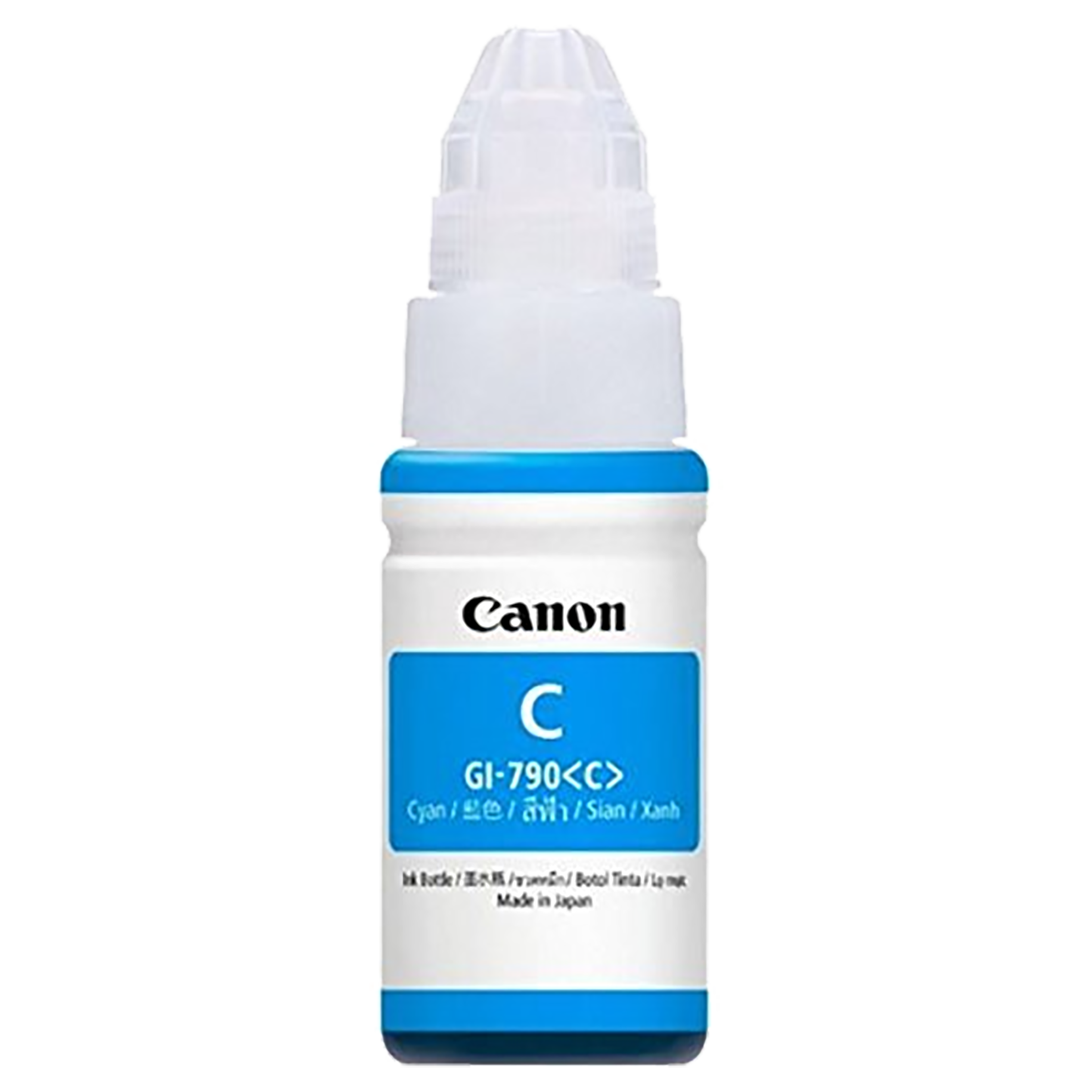 Canon Pixma Ink GI-790 Pack Of 1 Ink Bottle (0672C003AF, Cyan) Canon Pixma Ink GI-790 Pack Of 1 Ink Bottle (0672C003AF, Cyan)_1