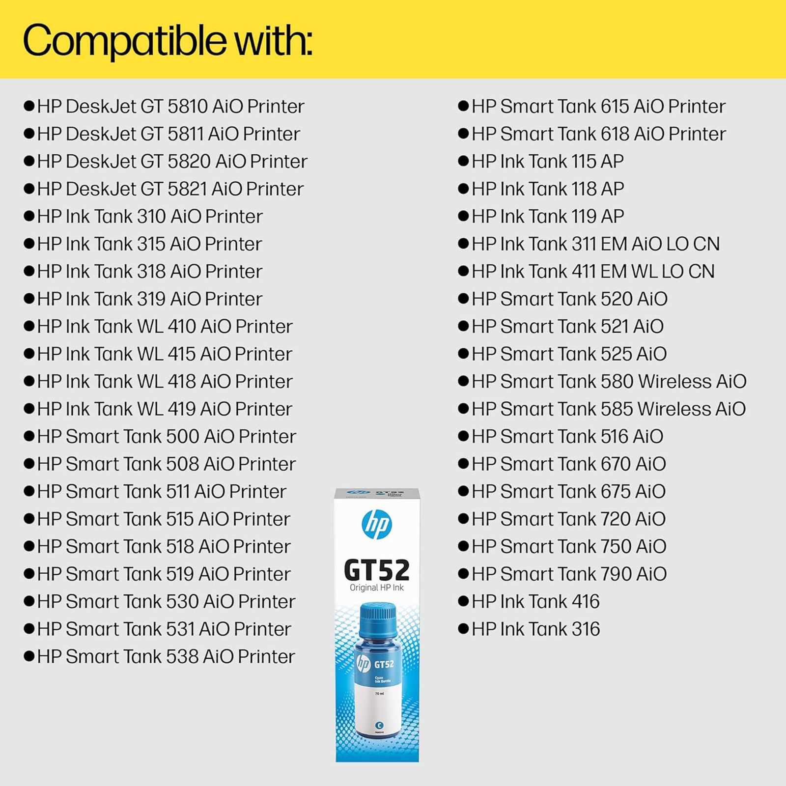 HP GT52 Original Ink Bottle (M0H56AA, Cyan)_10