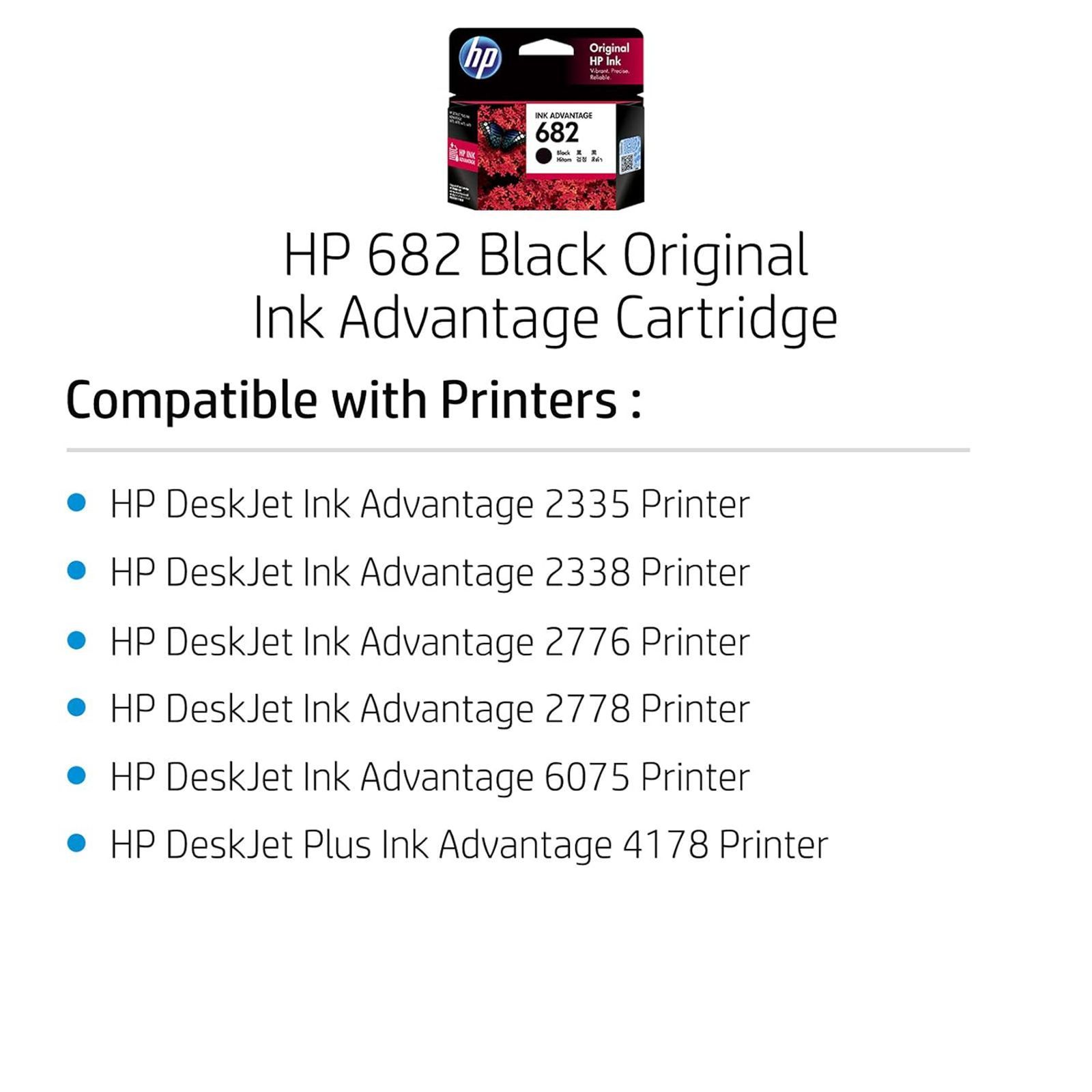 HP 682 Original Advantage Ink Cartridge (3YM77AA, Black) HP 682 Original Advantage Ink Cartridge (3YM77AA, Black)_4