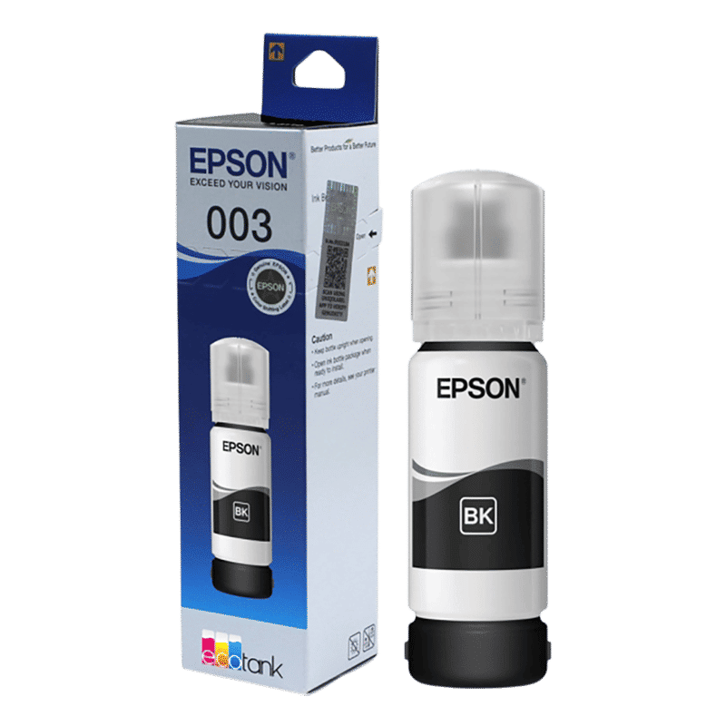 EPSON 003 Ink Bottle (65ml, C13T00V198, Black) EPSON 003 Ink Bottle (65ml, C13T00V198, Black)_1