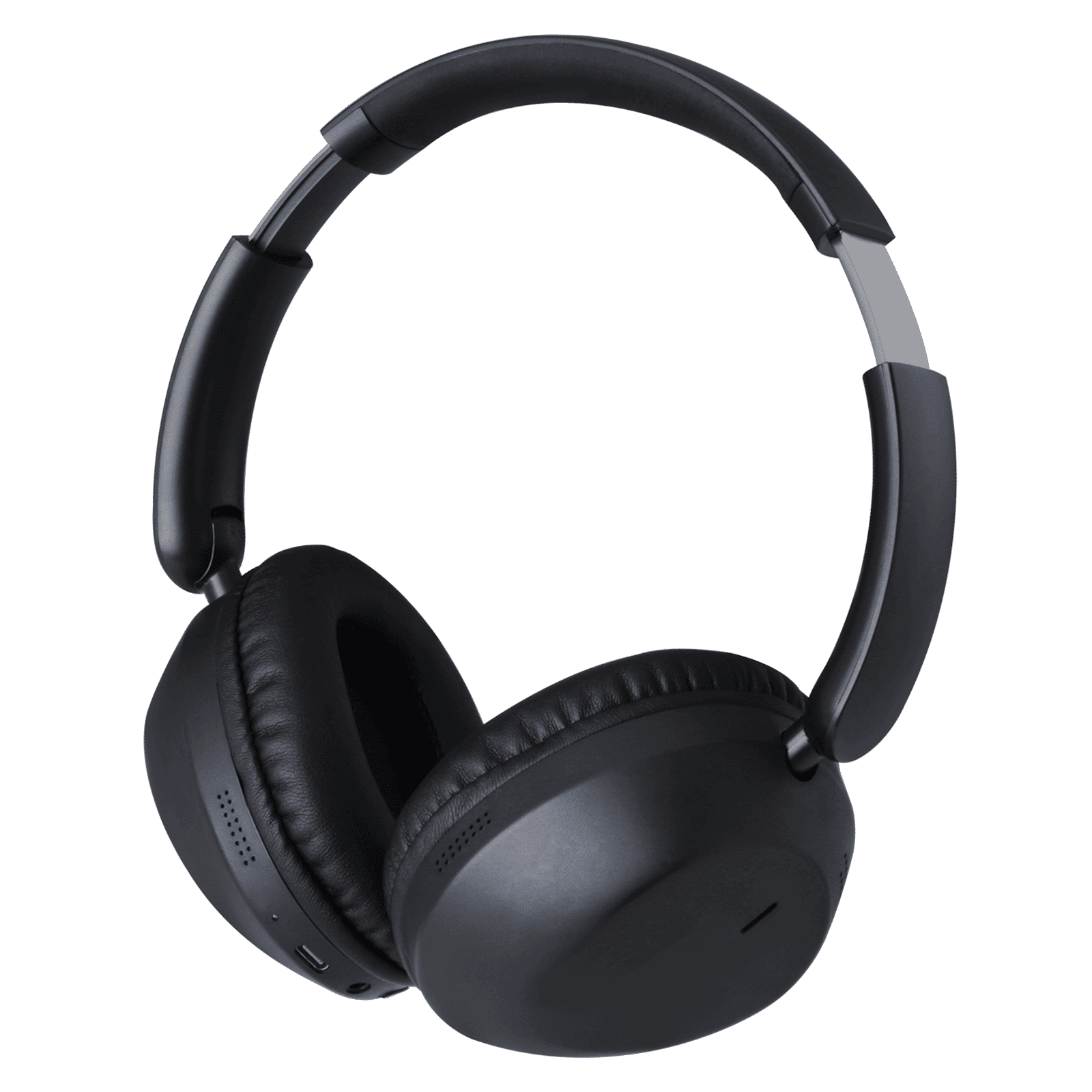 Croma HE101 Bluetooth Headphone with Mic (Environmental Noise Cancellation, Over Ear, Black)_7