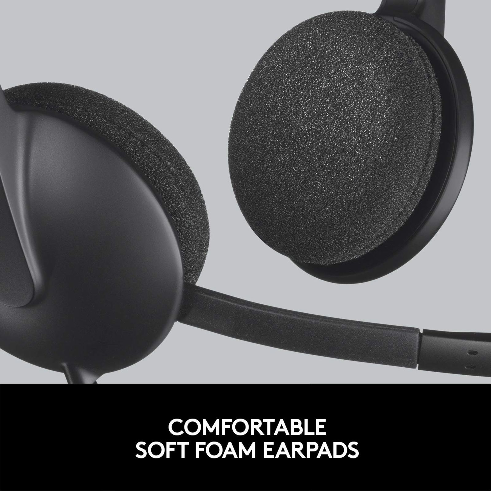 logitech H340 981-000477 Wired Headphone with Mic (On Ear, Black) logitech H340 981-000477 Wired Headphone with Mic (On Ear, Black)_13